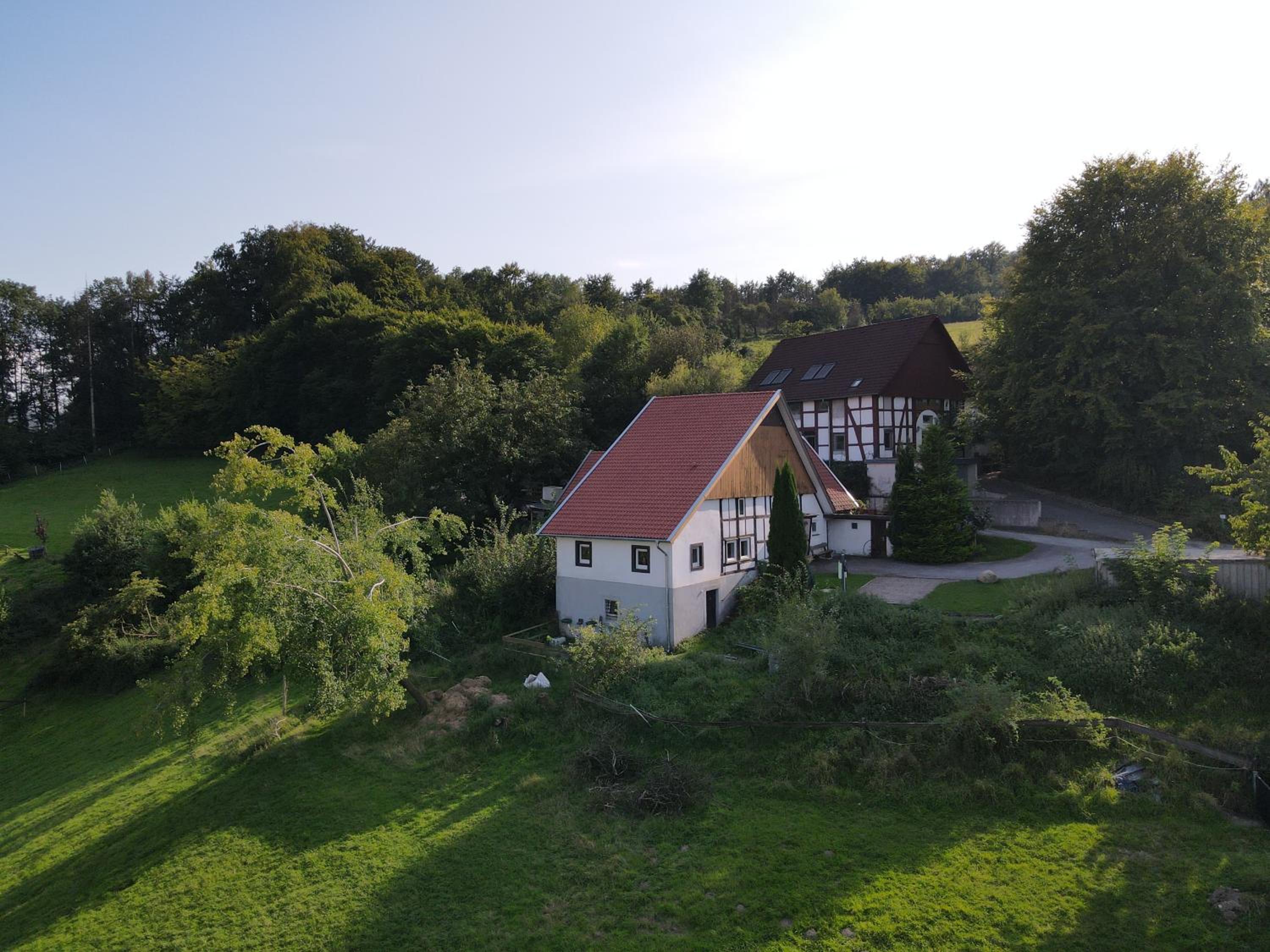 Altes Bauernhaus in der Natur
