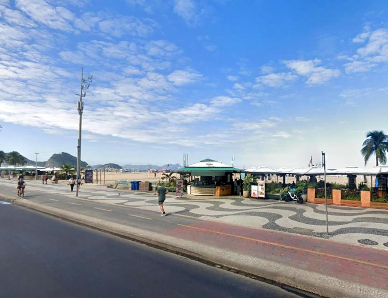 Flat - Melhor localização em Copacabana com vista para o Cristo e Estacionamento