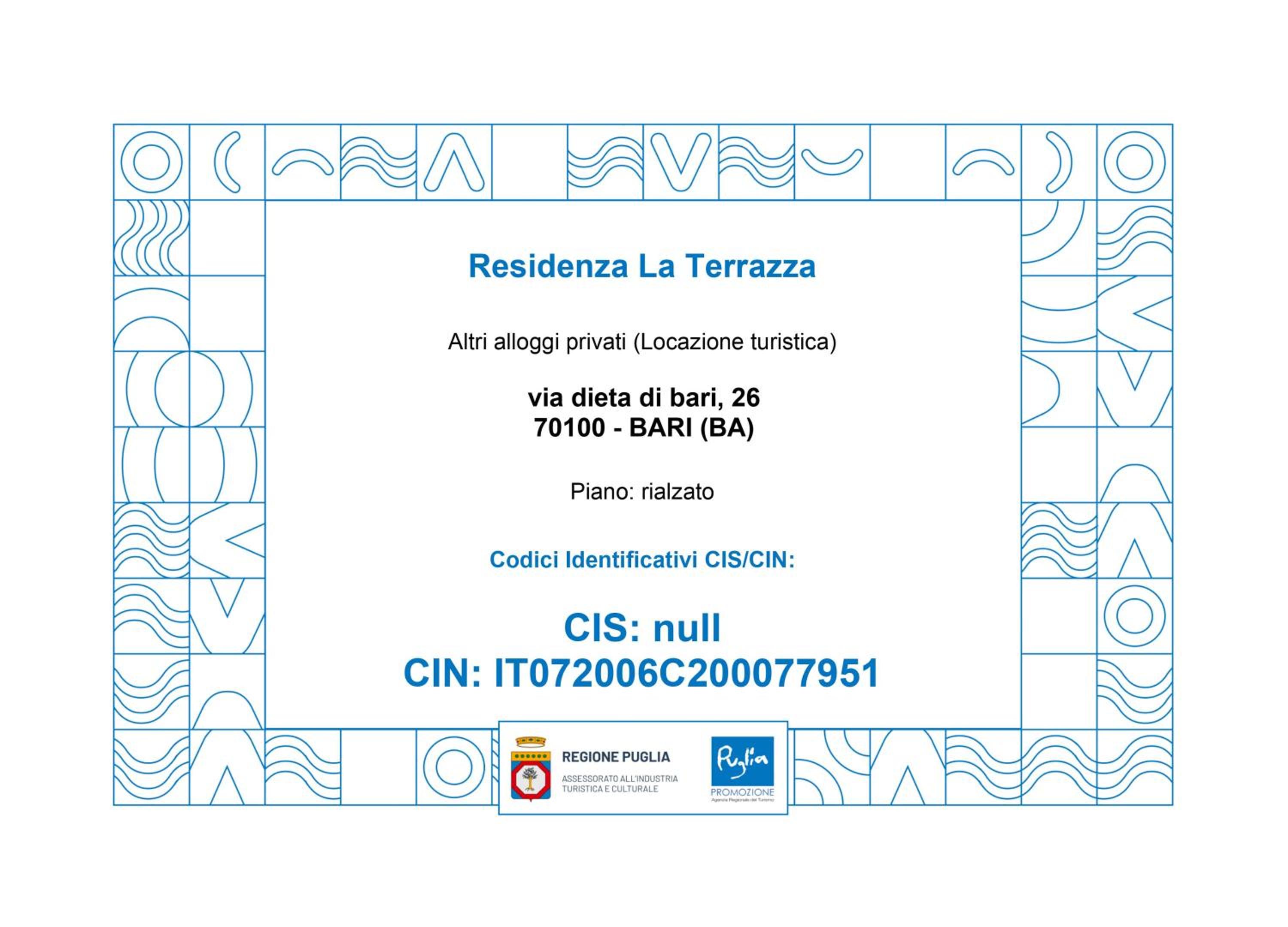 Residenza La Terrazza locazione turistica