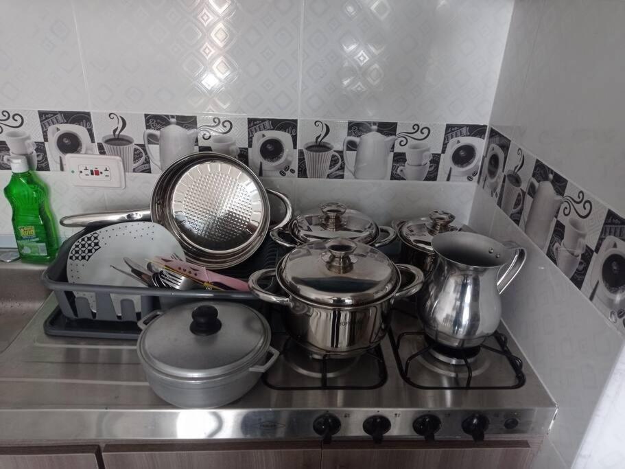 Apartamento en conjunto residencial con piscina