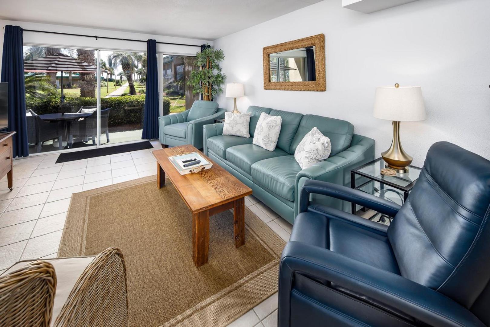 201A - 1BR/1.5 Bath at Seaspray Condos on Okaloosa Island, Fort Walton Beach, Fl