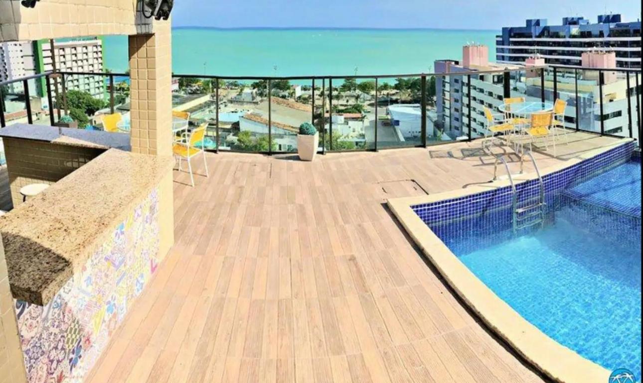 Lindo 2 quartos vista para o mar de Pajucara