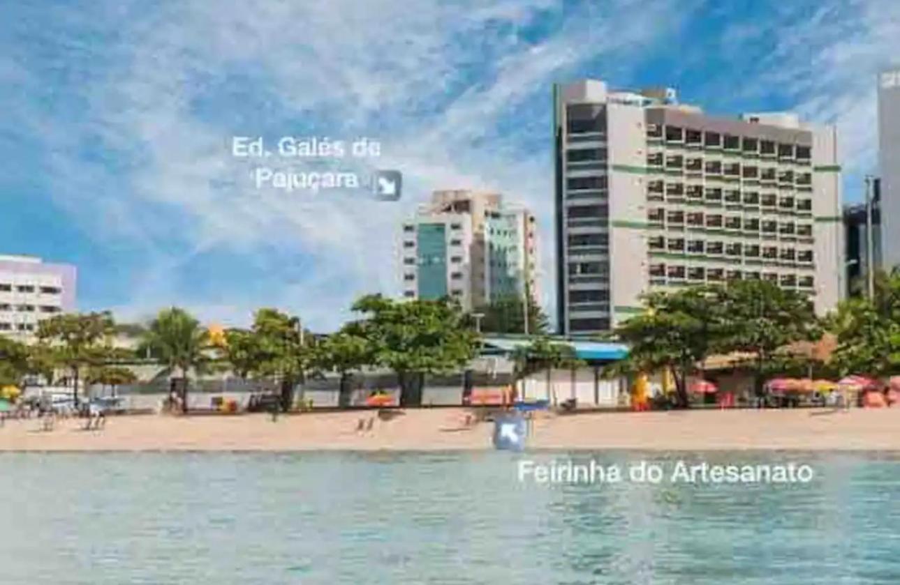 Lindo 2 quartos vista para o mar de Pajucara