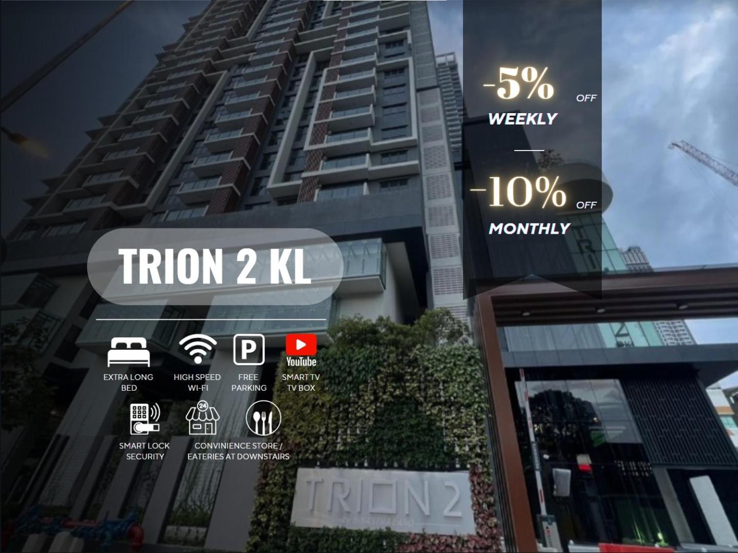 TRION 2, KLCC TRX IKEA at Chan Sow Lin, Kuala Lumpur by One Guesthouse