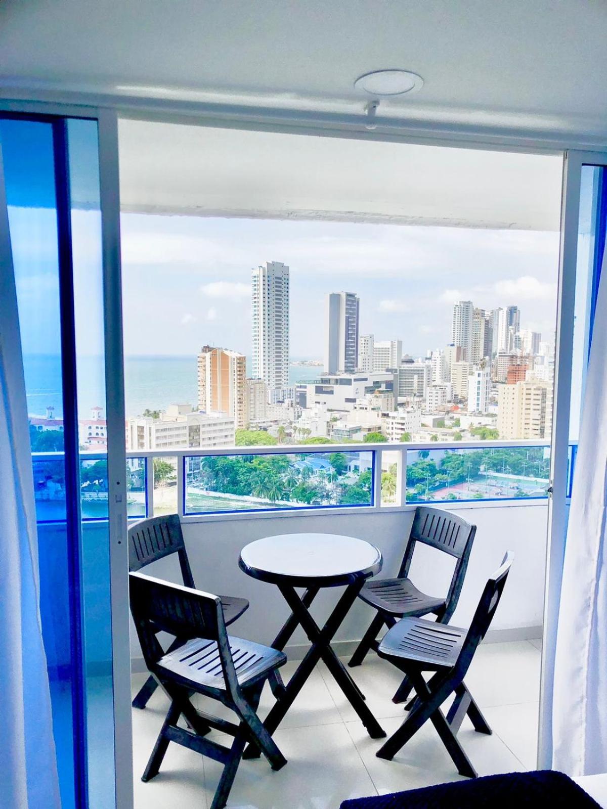 Apartamento Lindo en cartagena el laguito bocagrande con vista al mar