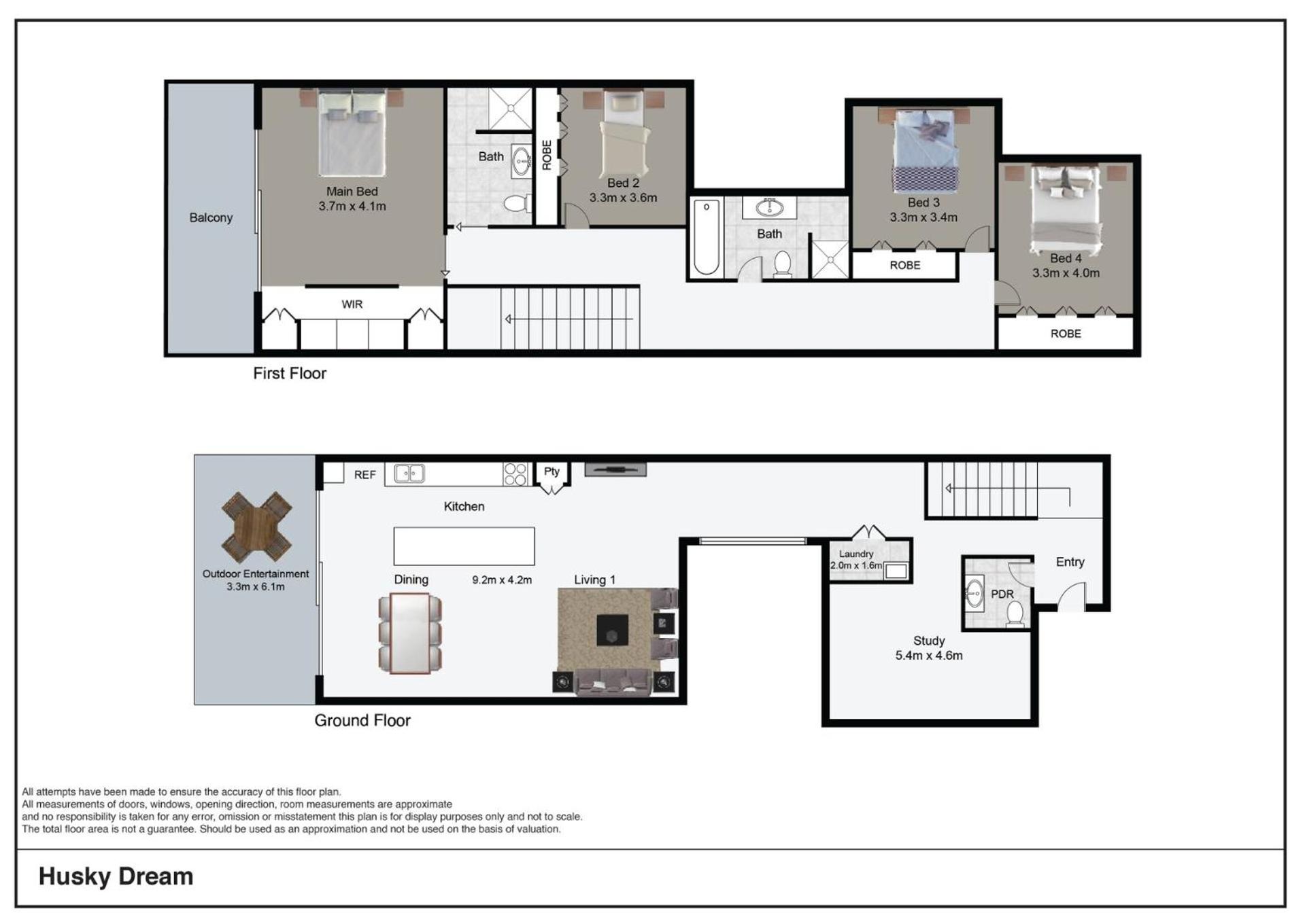 Husky Dream - Pet Friendly - 4 Mins Walk to Beach