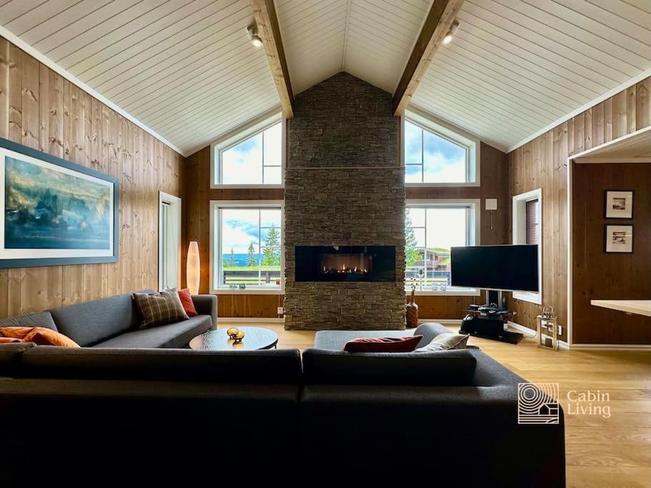 High-standard cabin with jacuzzi and sauna view 4