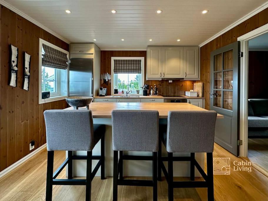 High-standard cabin with jacuzzi and sauna view 5
