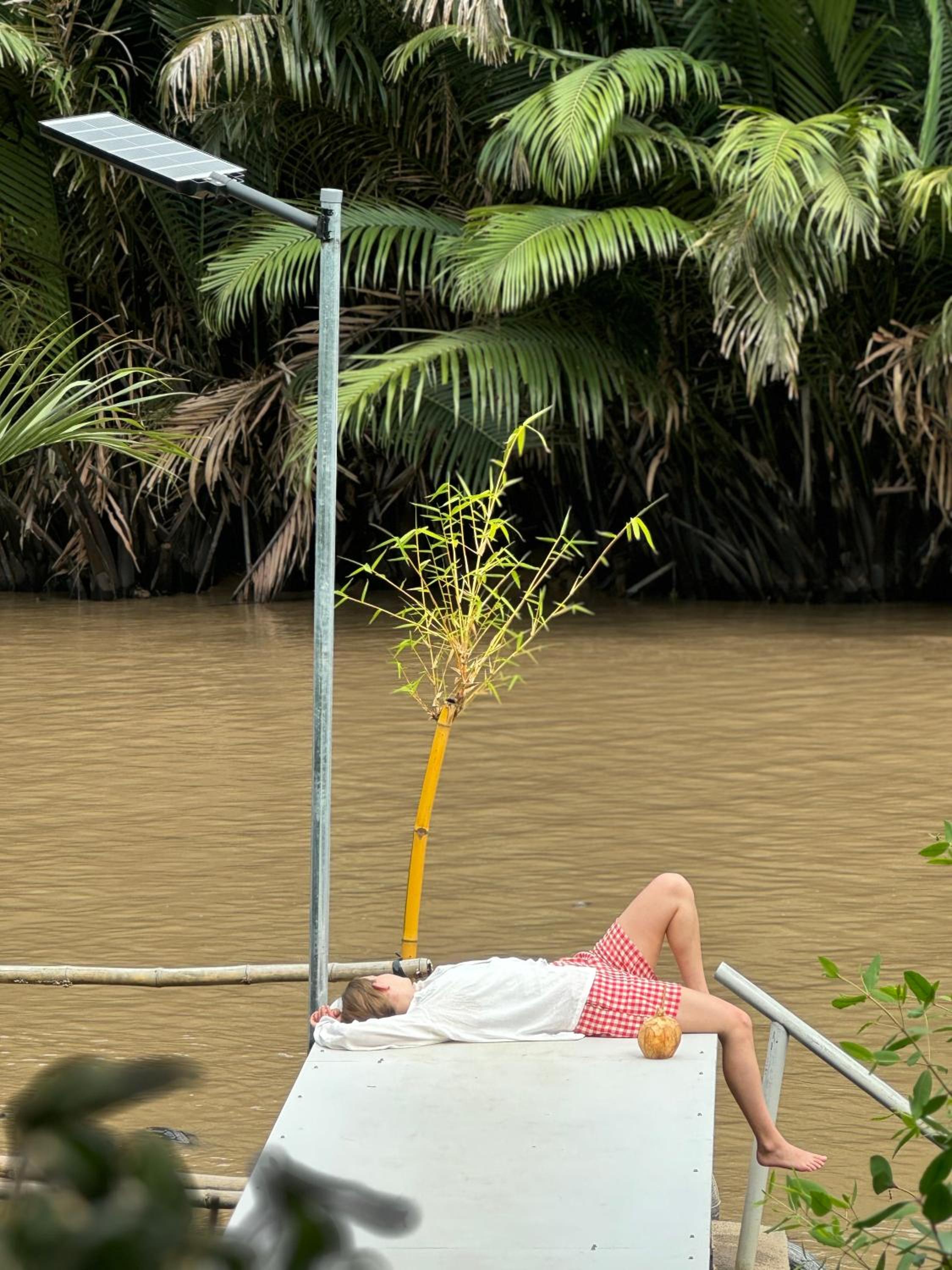 The Zen - InnerZen Mekong Riverside homestay Ben Tre 1 bed for 1-2 persons, 2 beds for 3-4 persons