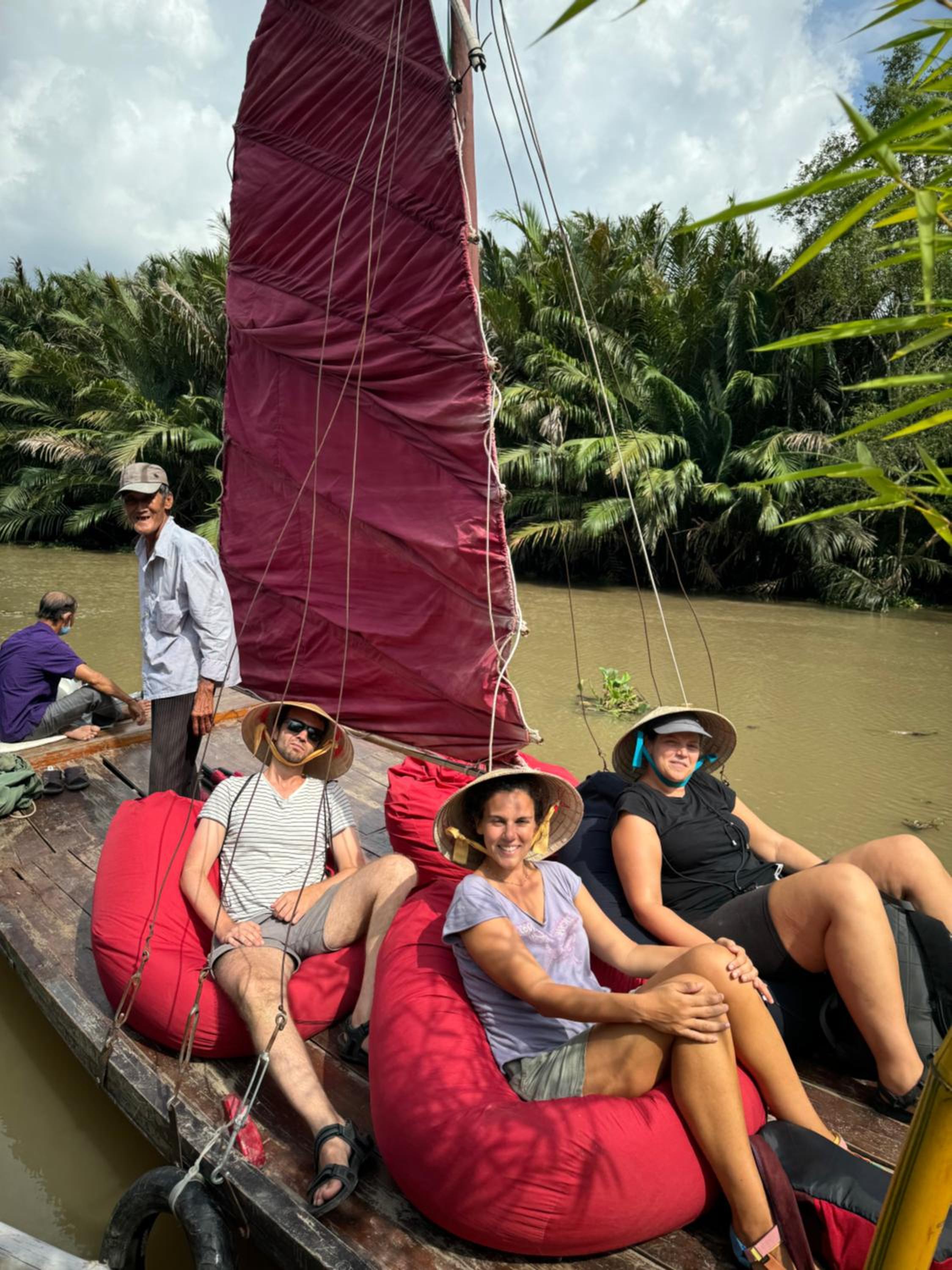 The Zen - InnerZen Mekong Riverside homestay Ben Tre 1 bed for 1-2 persons, 2 beds for 3-4 persons