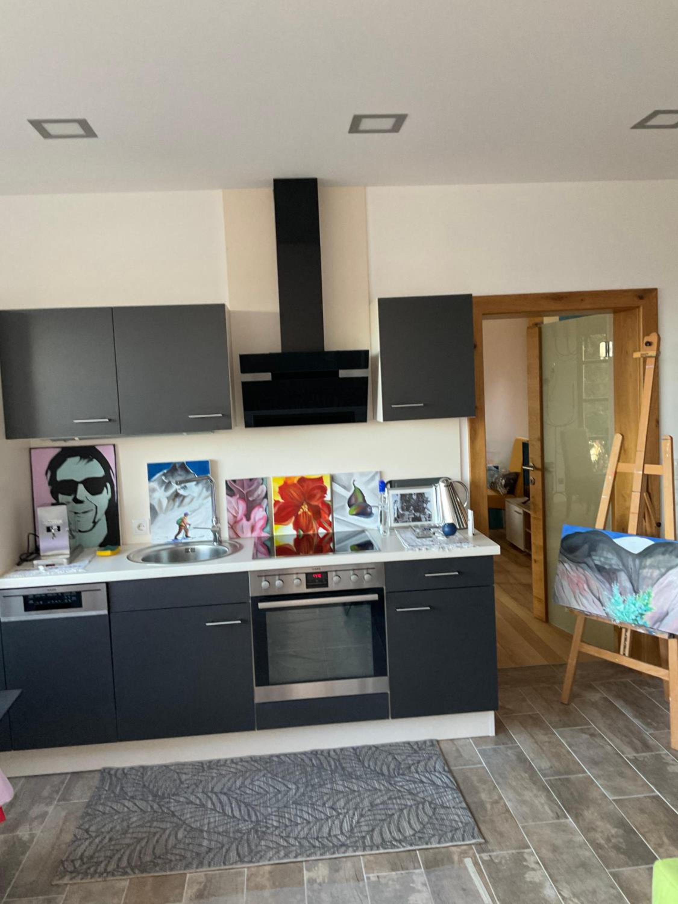 Wohnen im Atelier