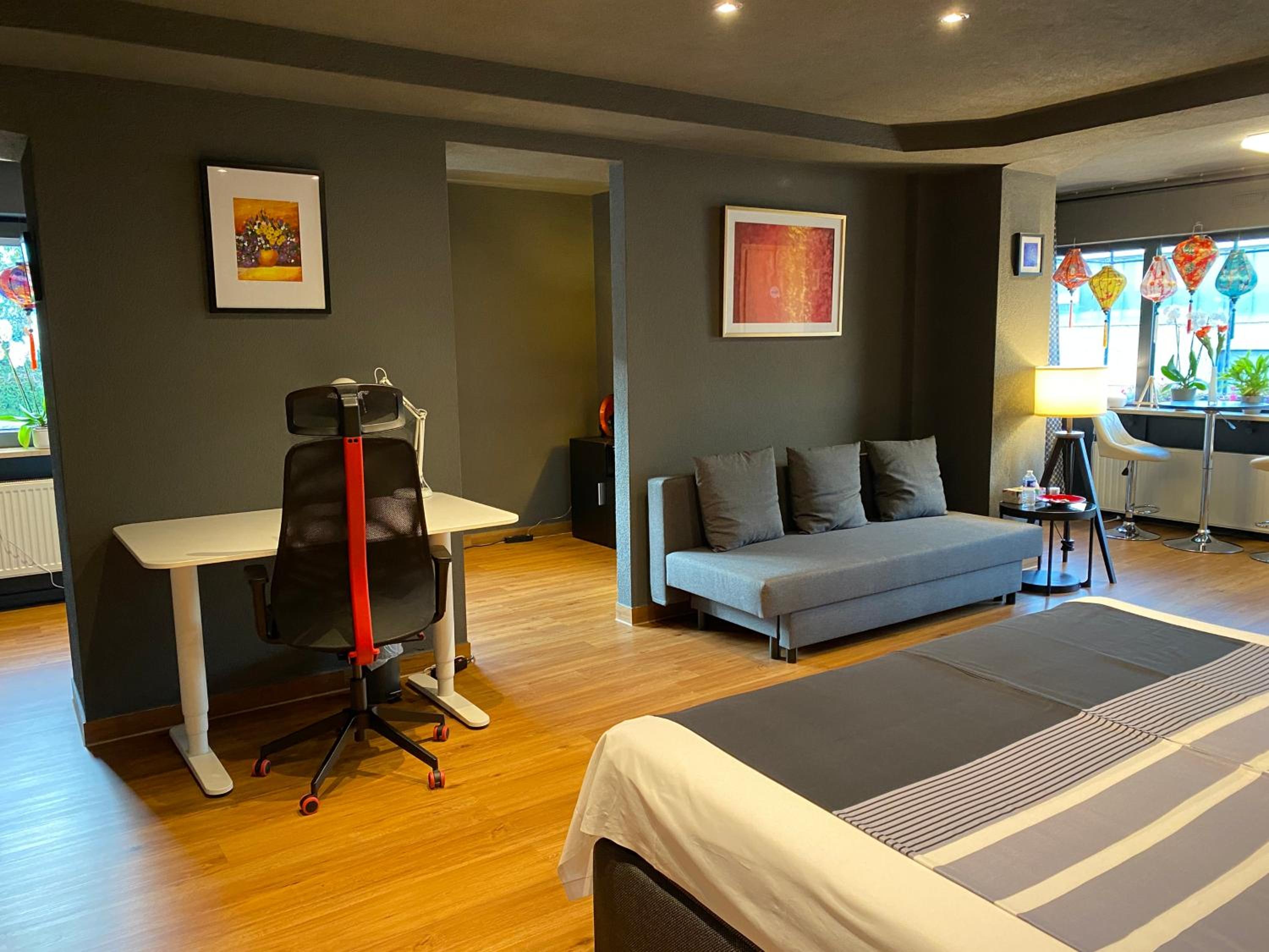 1 grosse elegante Zimmerwohnung 5 Minuten zu Fuss in die Stadtmitte
