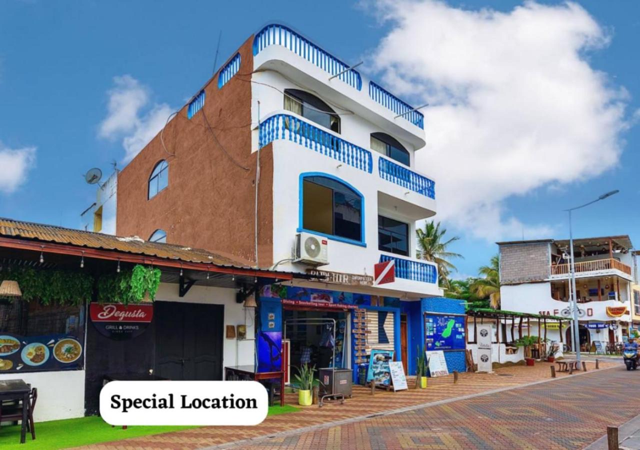 Apartment in San Cristóbal with 2 Bedrooms, 6 Beds, Living Room, Dining Room, Kitchen, Private Balcony, Terrace with Ocean View, Washer, Satellite Internet