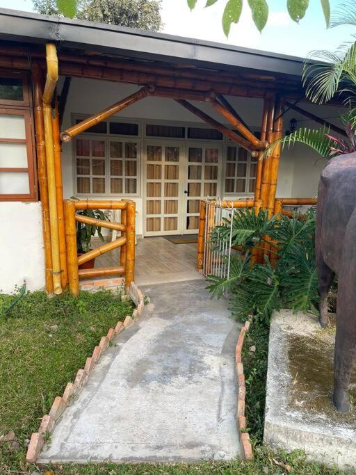 Cabaña campestre en la ciudad