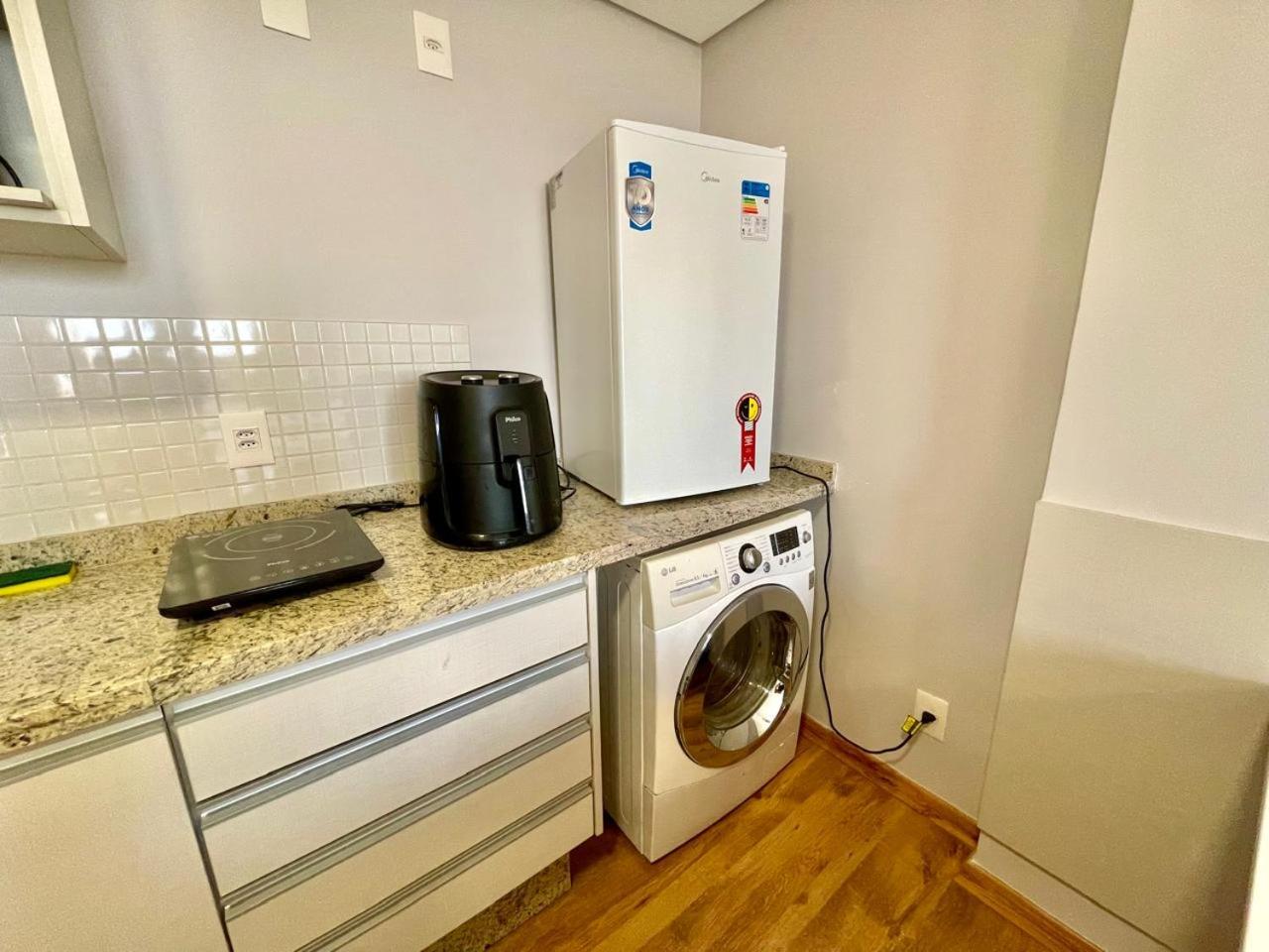 Loft Triplo com Lava e Seca e Air Fryer