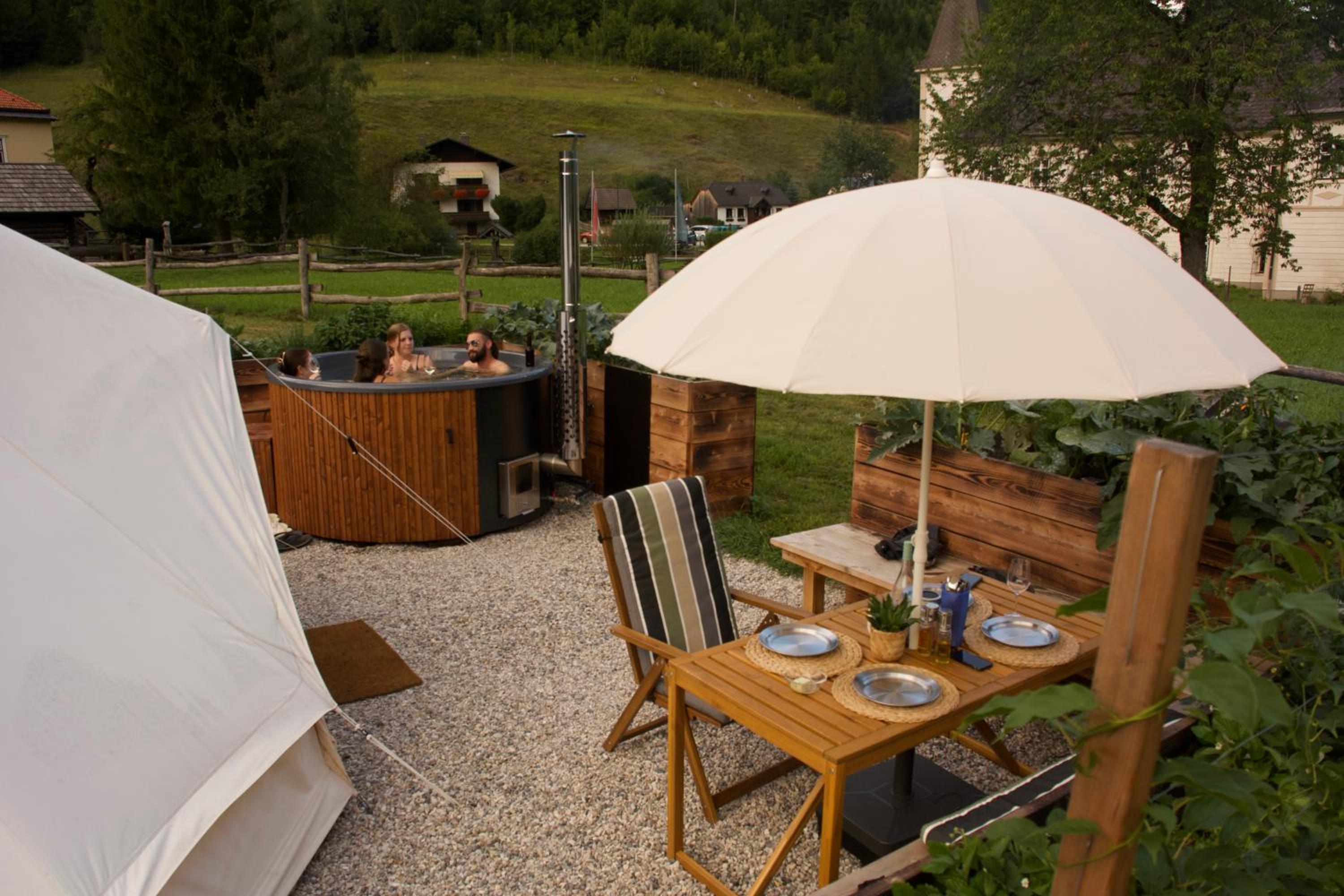Wild Glamping in the Vienna Alps