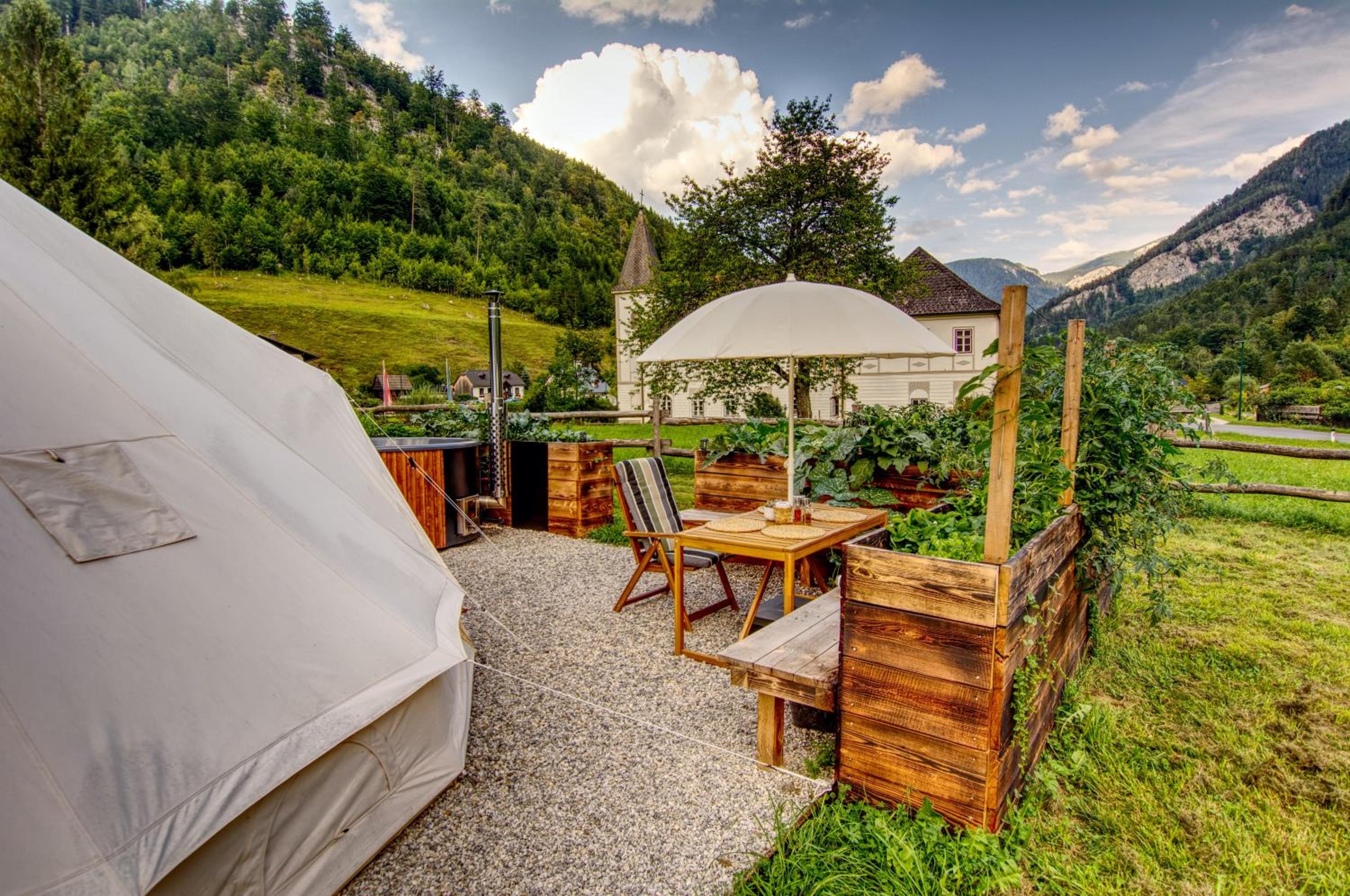 Wild Glamping in the Vienna Alps