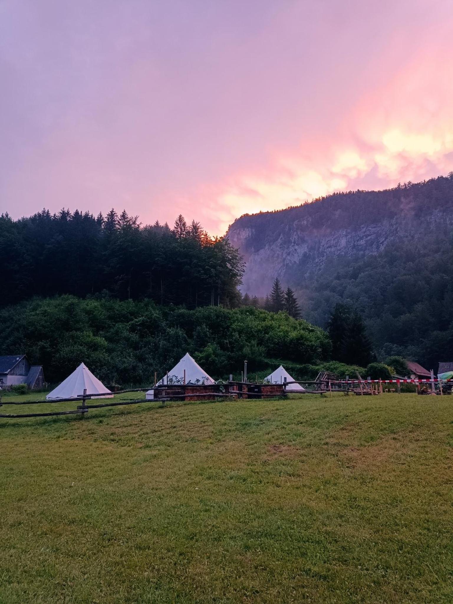Wild Glamping in the Vienna Alps