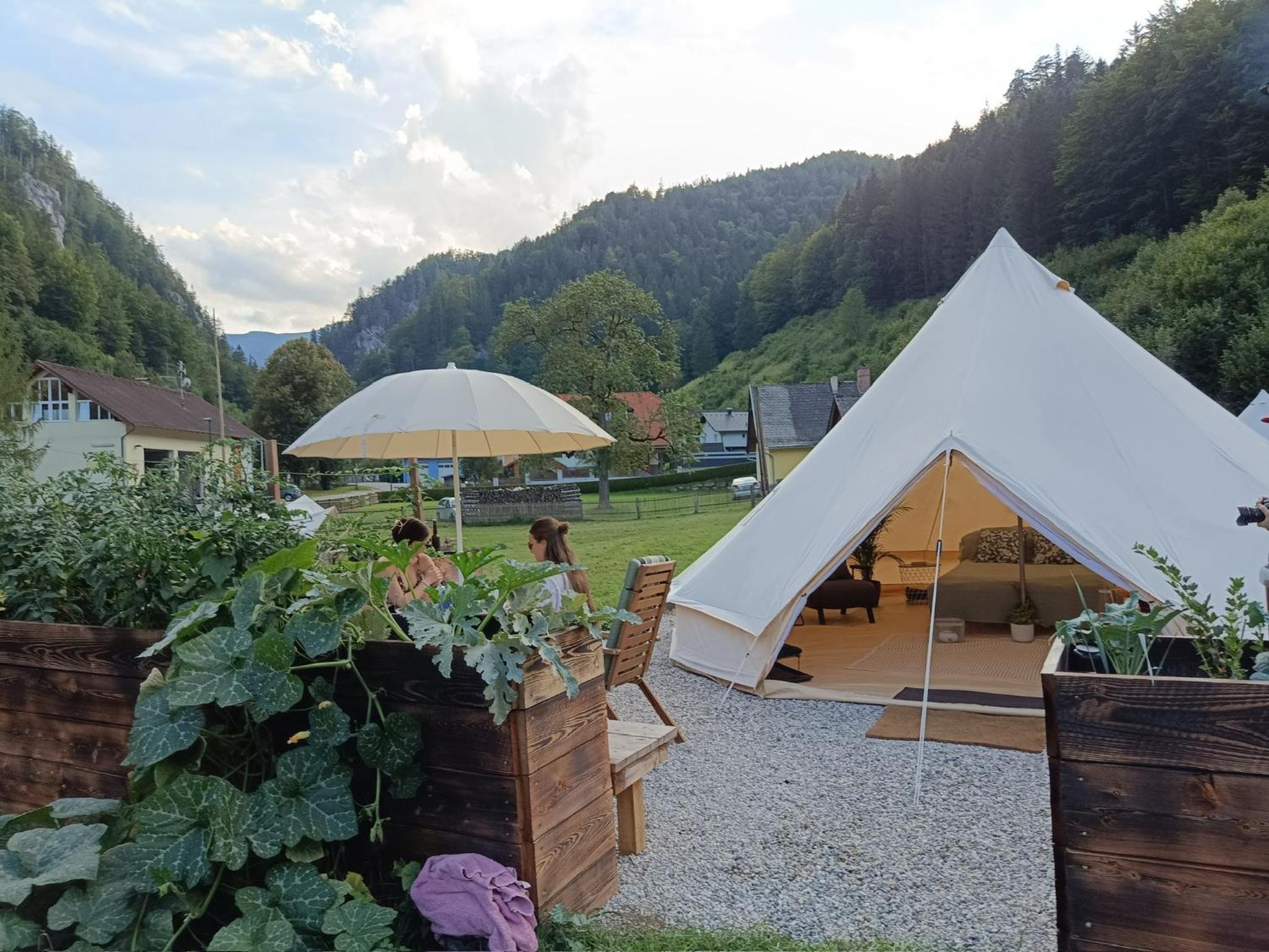 Wild Glamping in the Vienna Alps