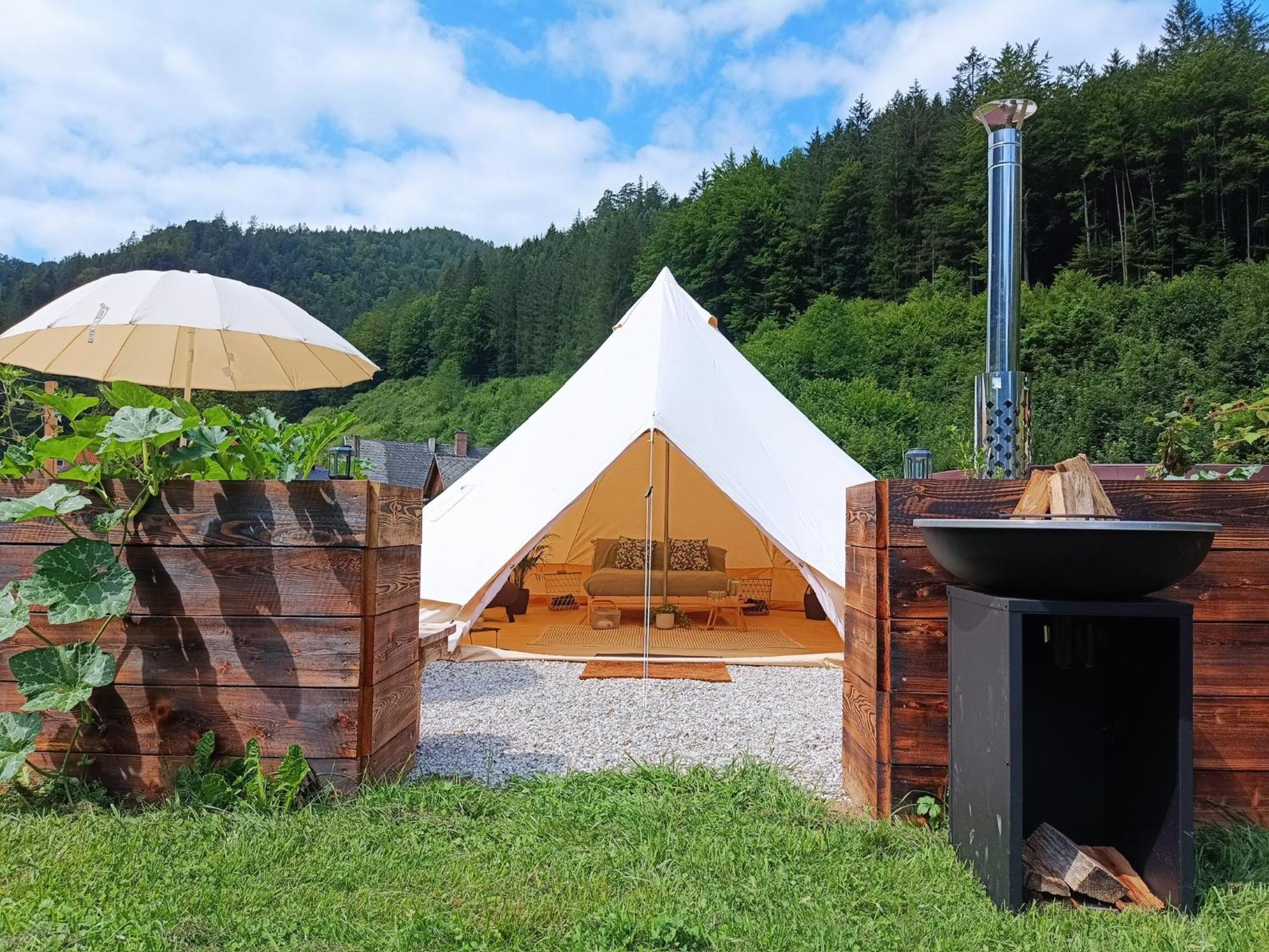Wild Glamping in the Vienna Alps