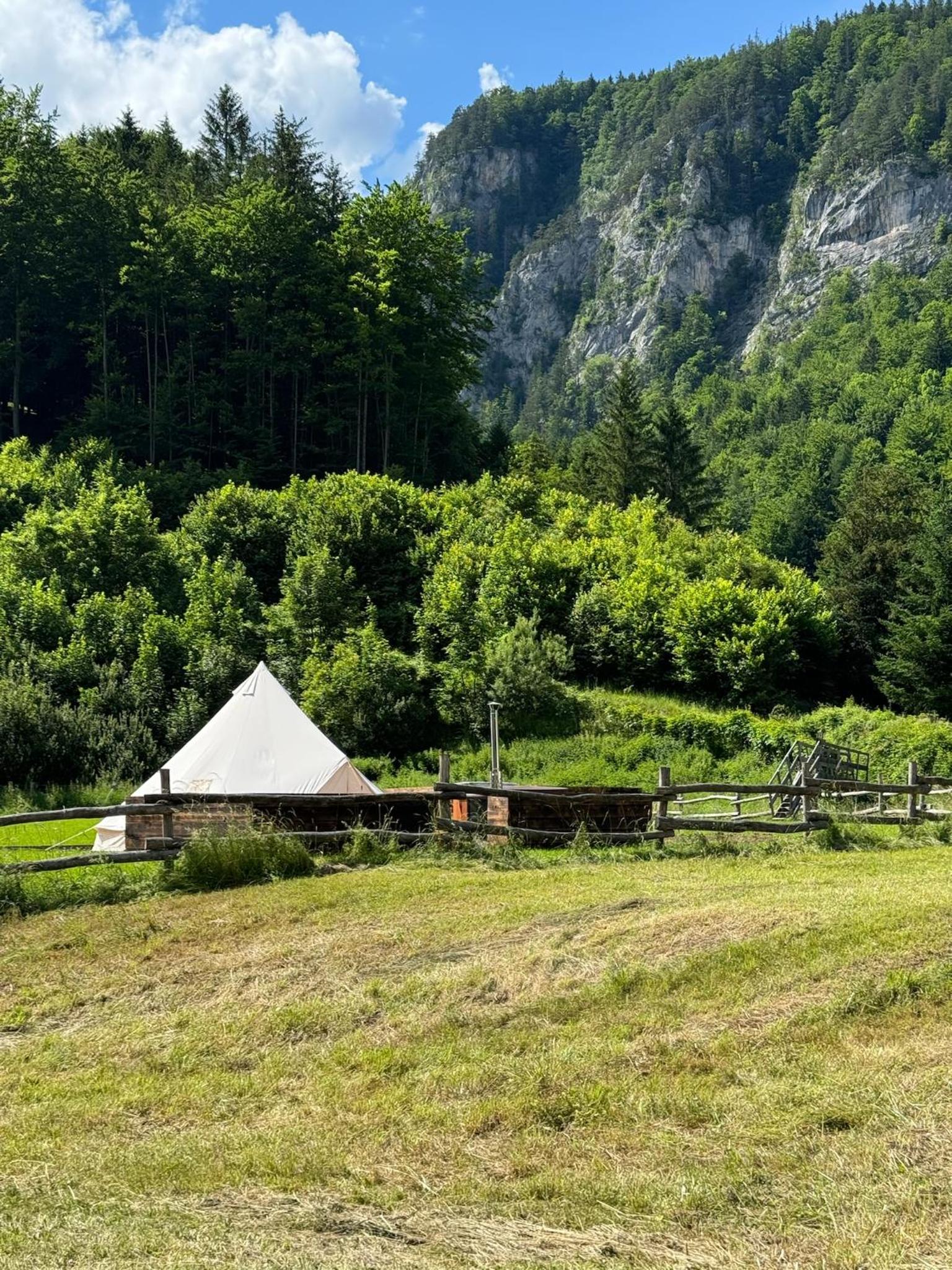 Wild Glamping in the Vienna Alps