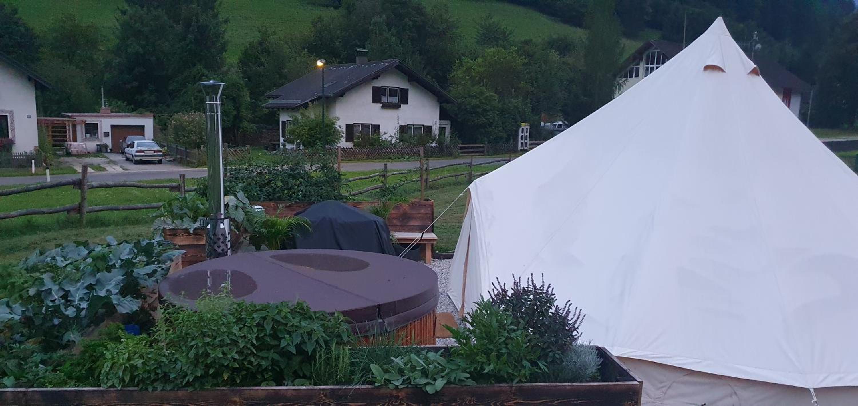 Wild Glamping in the Vienna Alps