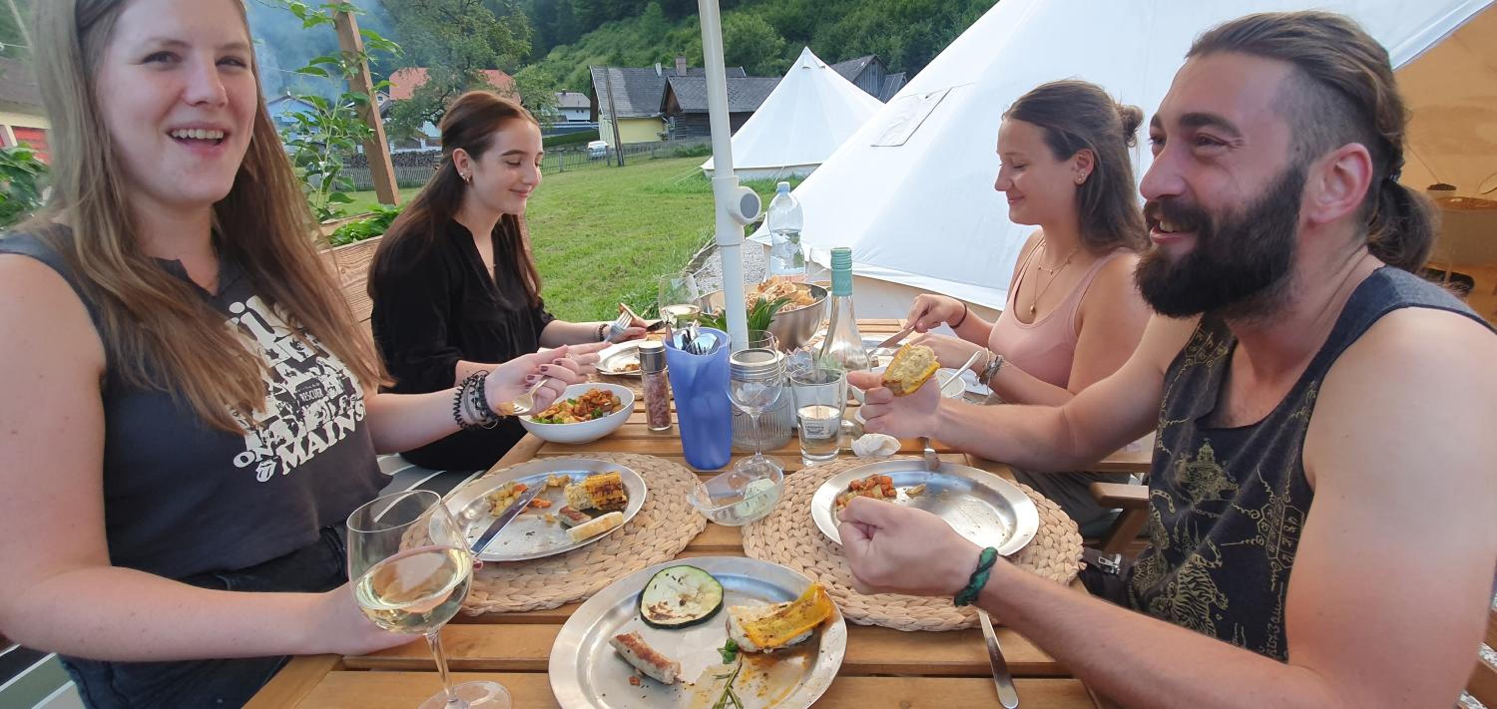 Wild Glamping in the Vienna Alps