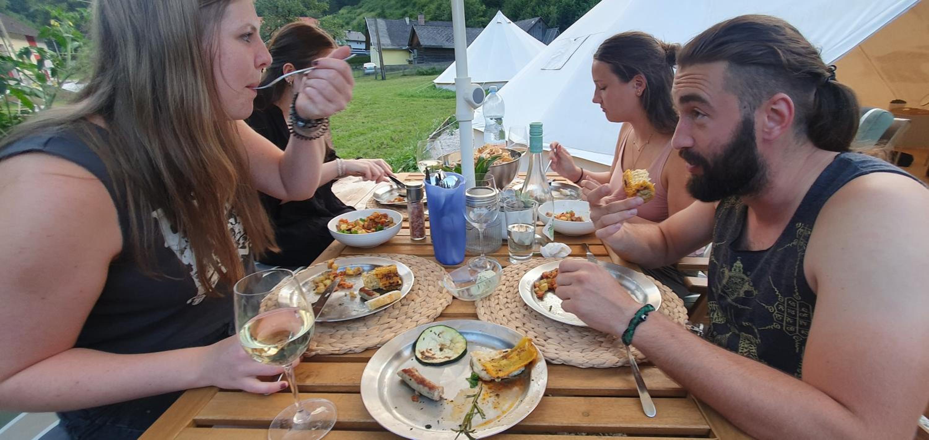 Wild Glamping in the Vienna Alps