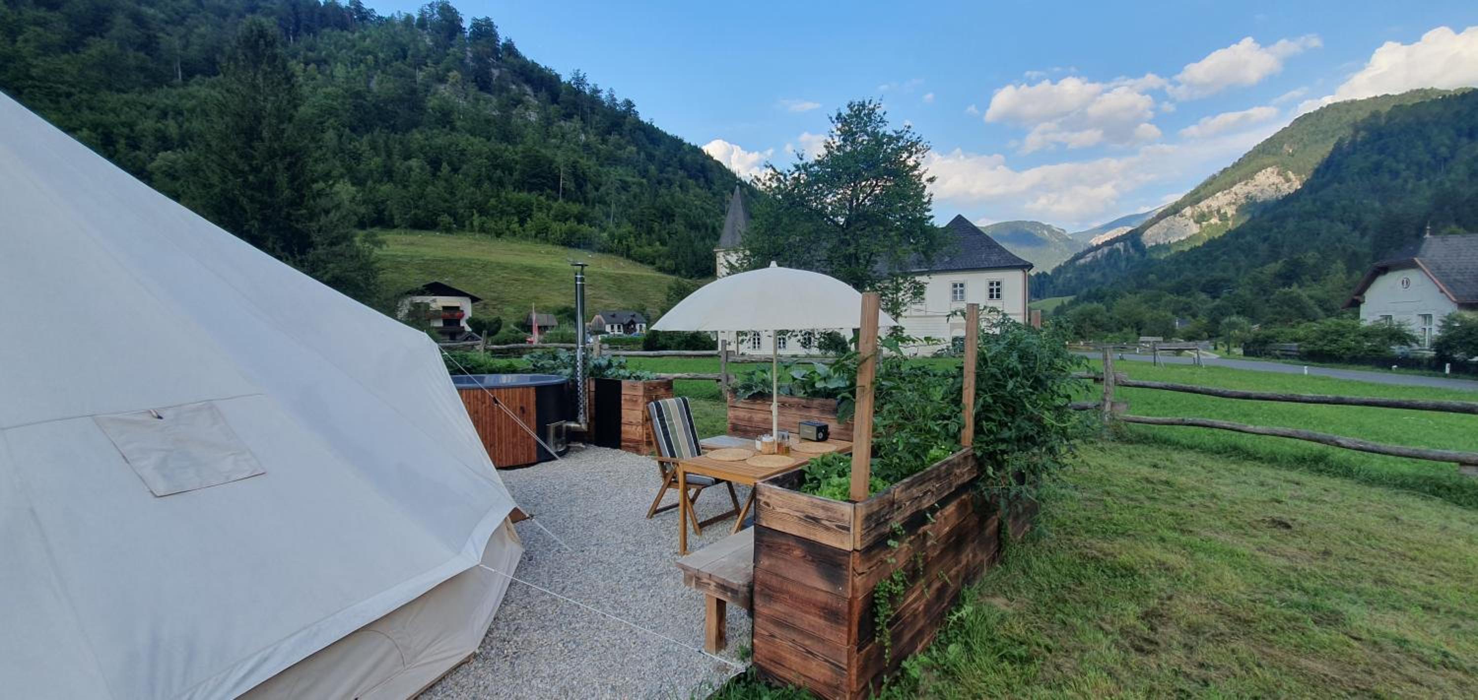 Wild Glamping in the Vienna Alps