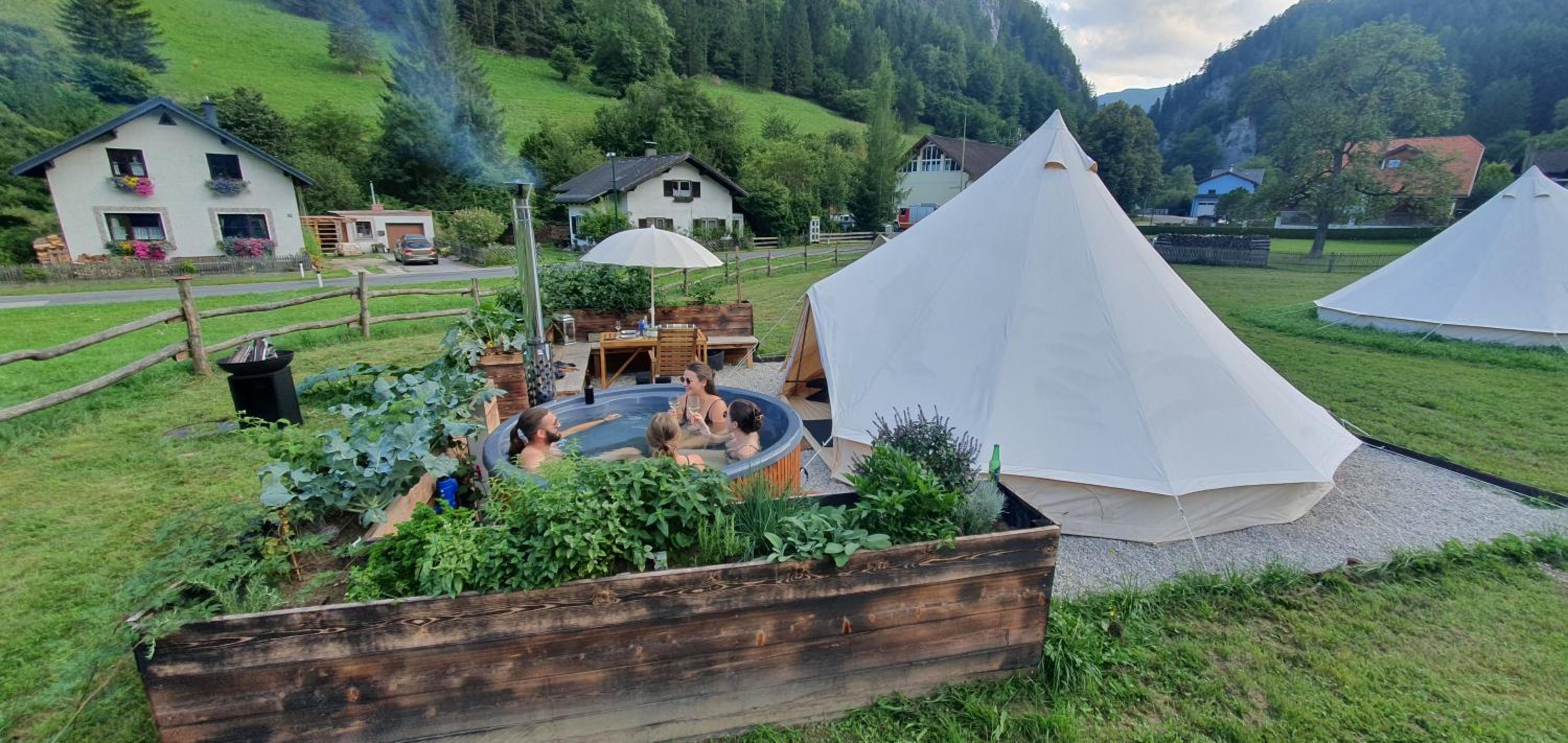 Wild Glamping in the Vienna Alps