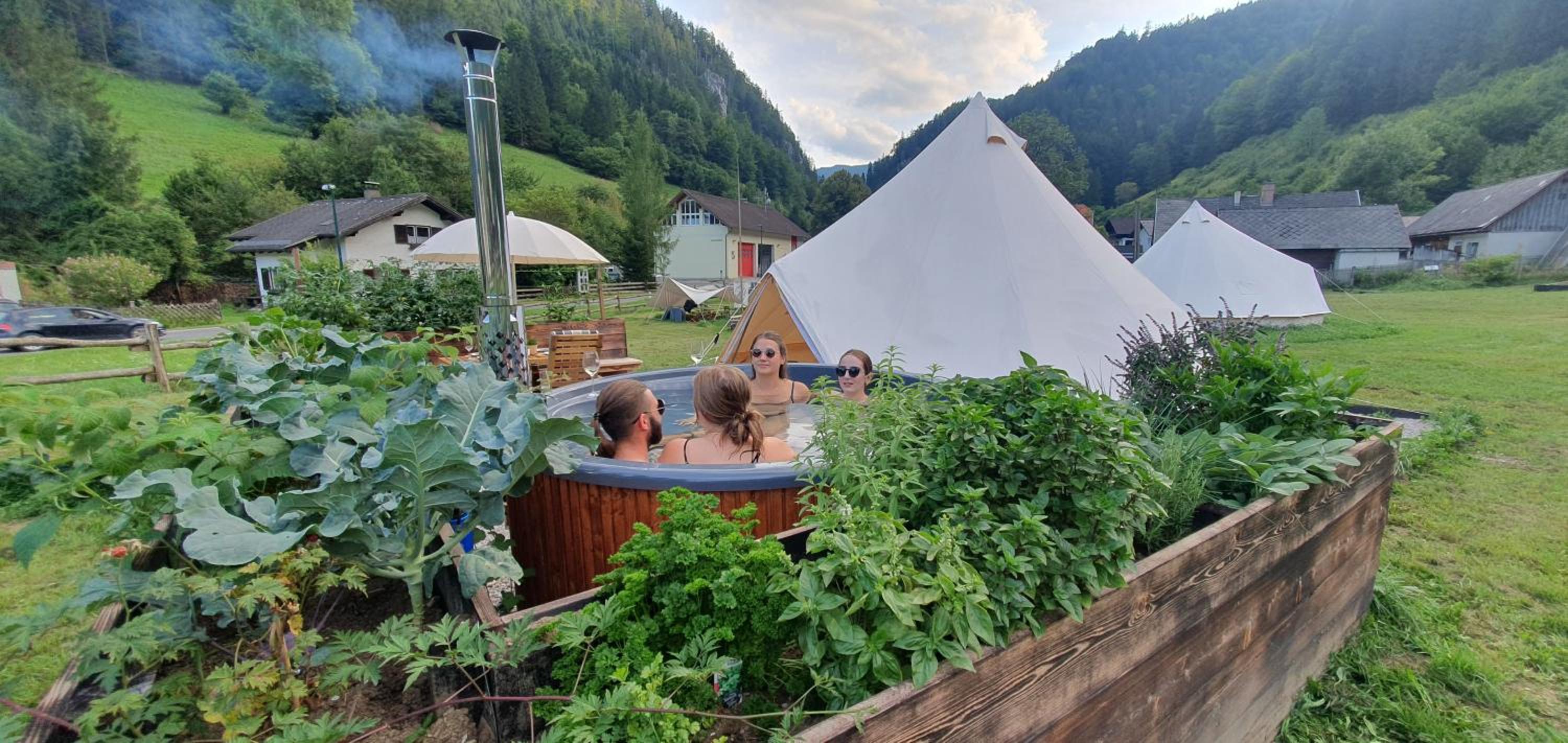 Wild Glamping in the Vienna Alps