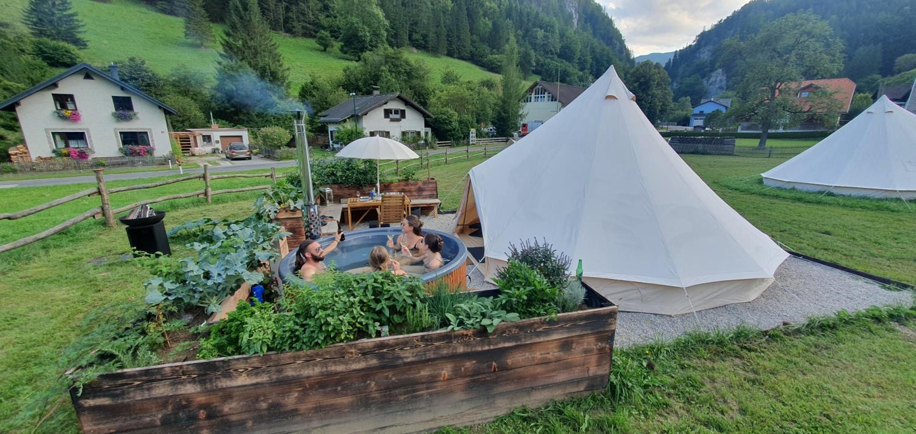 Wild Glamping in the Vienna Alps