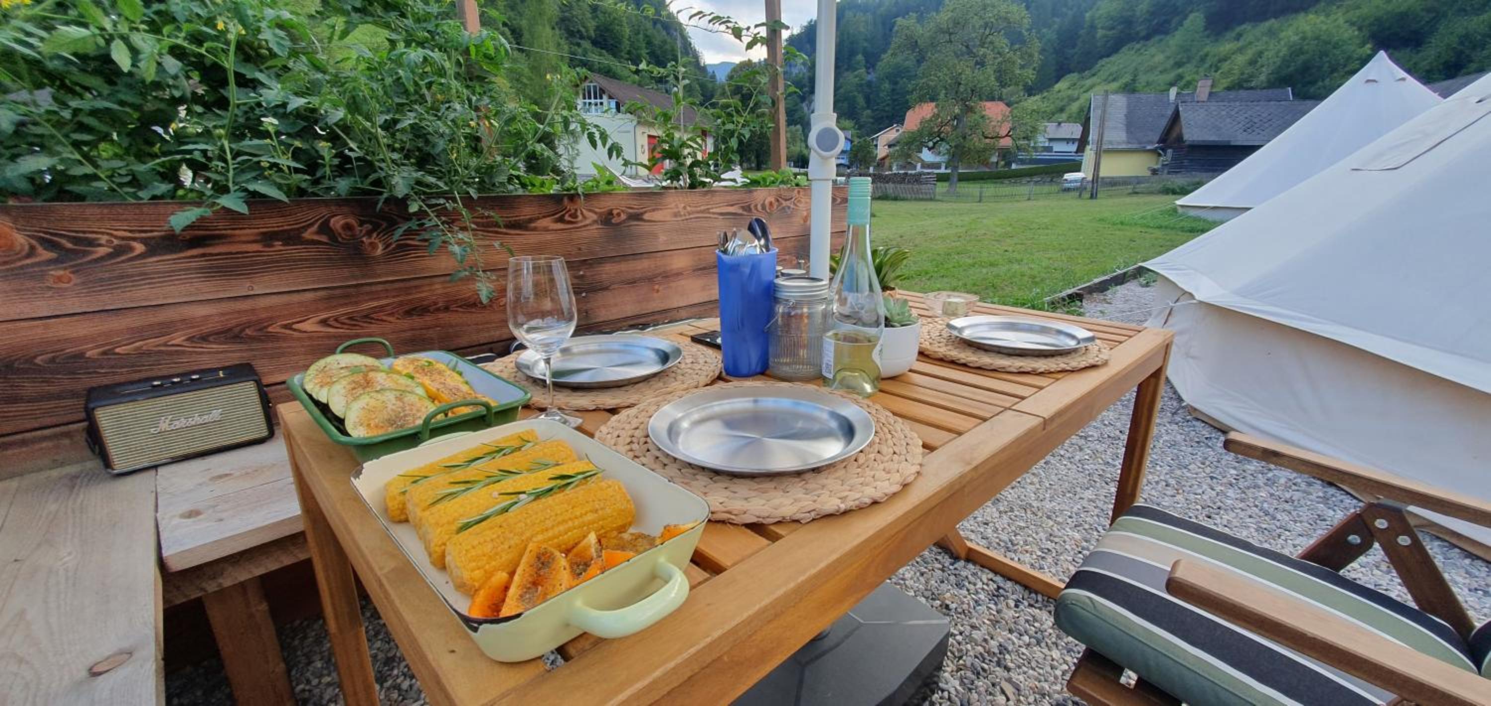 Wild Glamping in the Vienna Alps