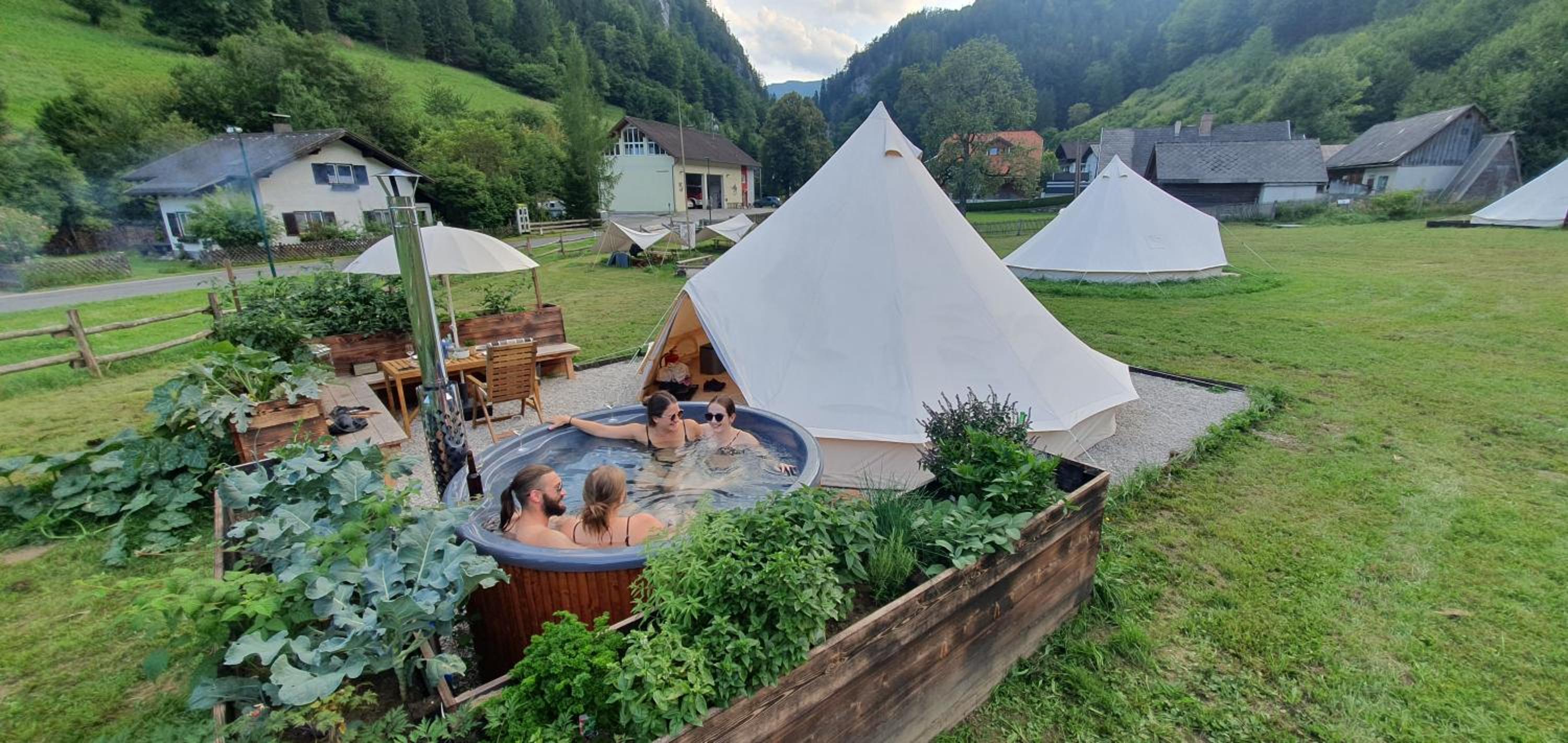 Wild Glamping in the Vienna Alps