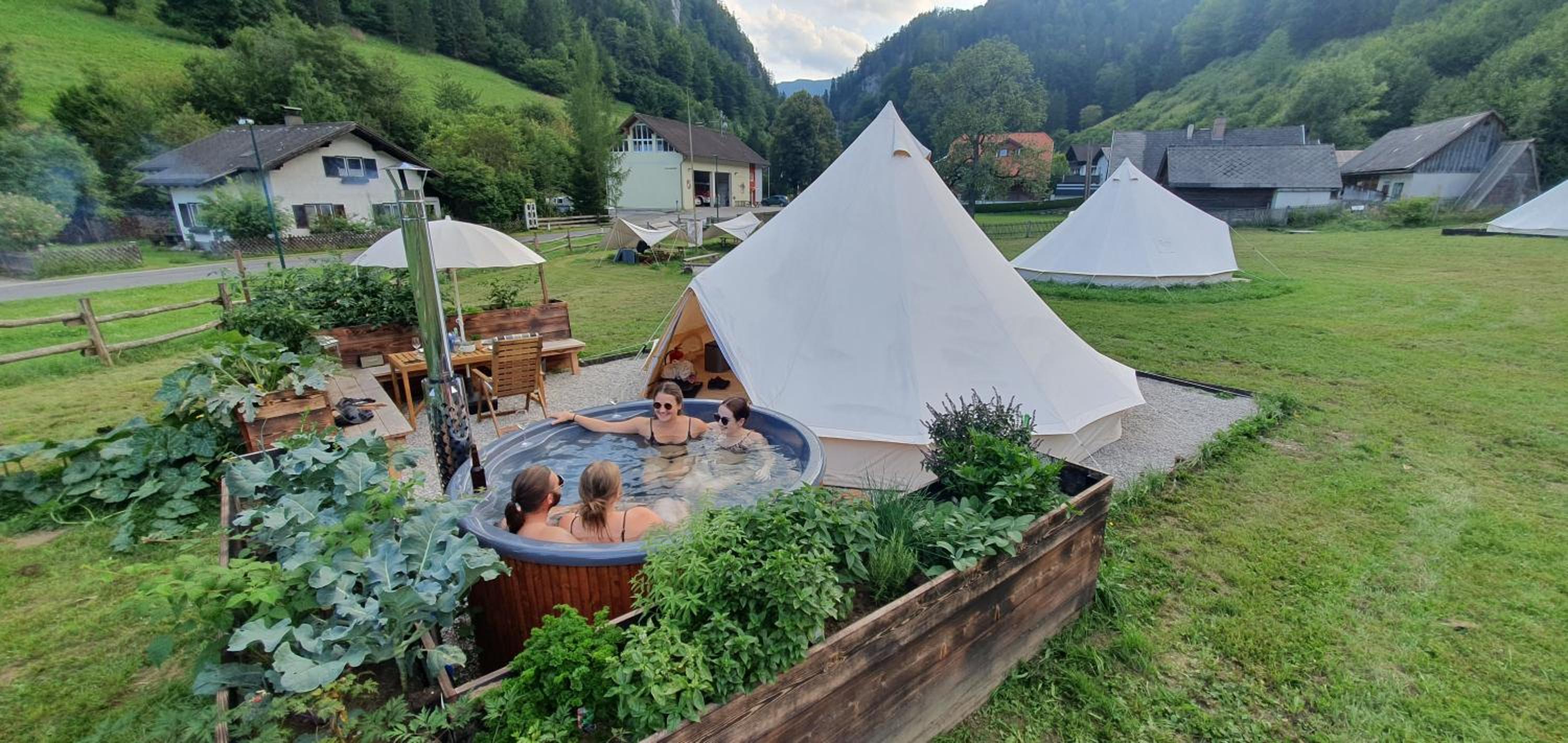 Wild Glamping in the Vienna Alps