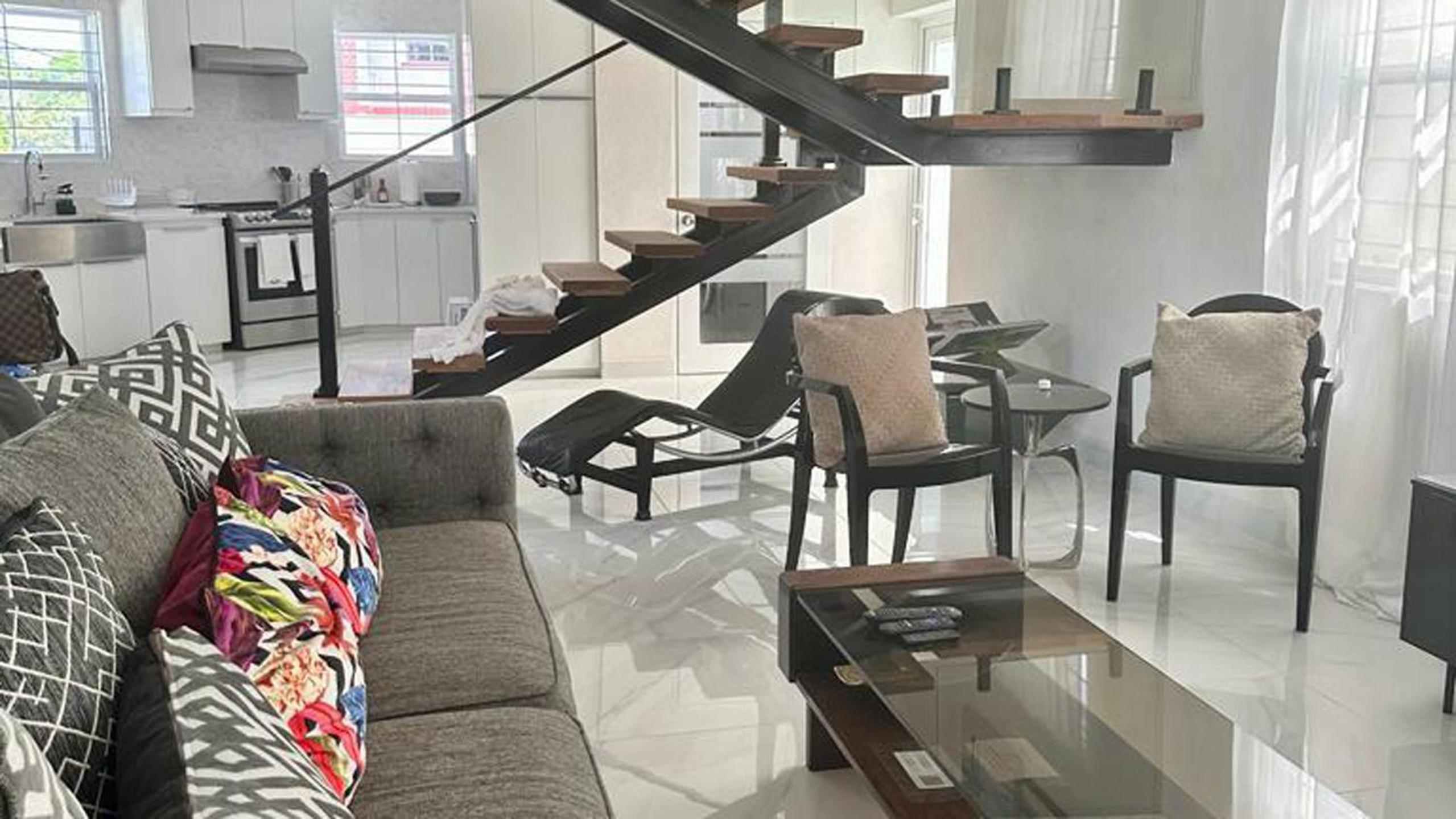 Kick back and relax in this calm, stylish space