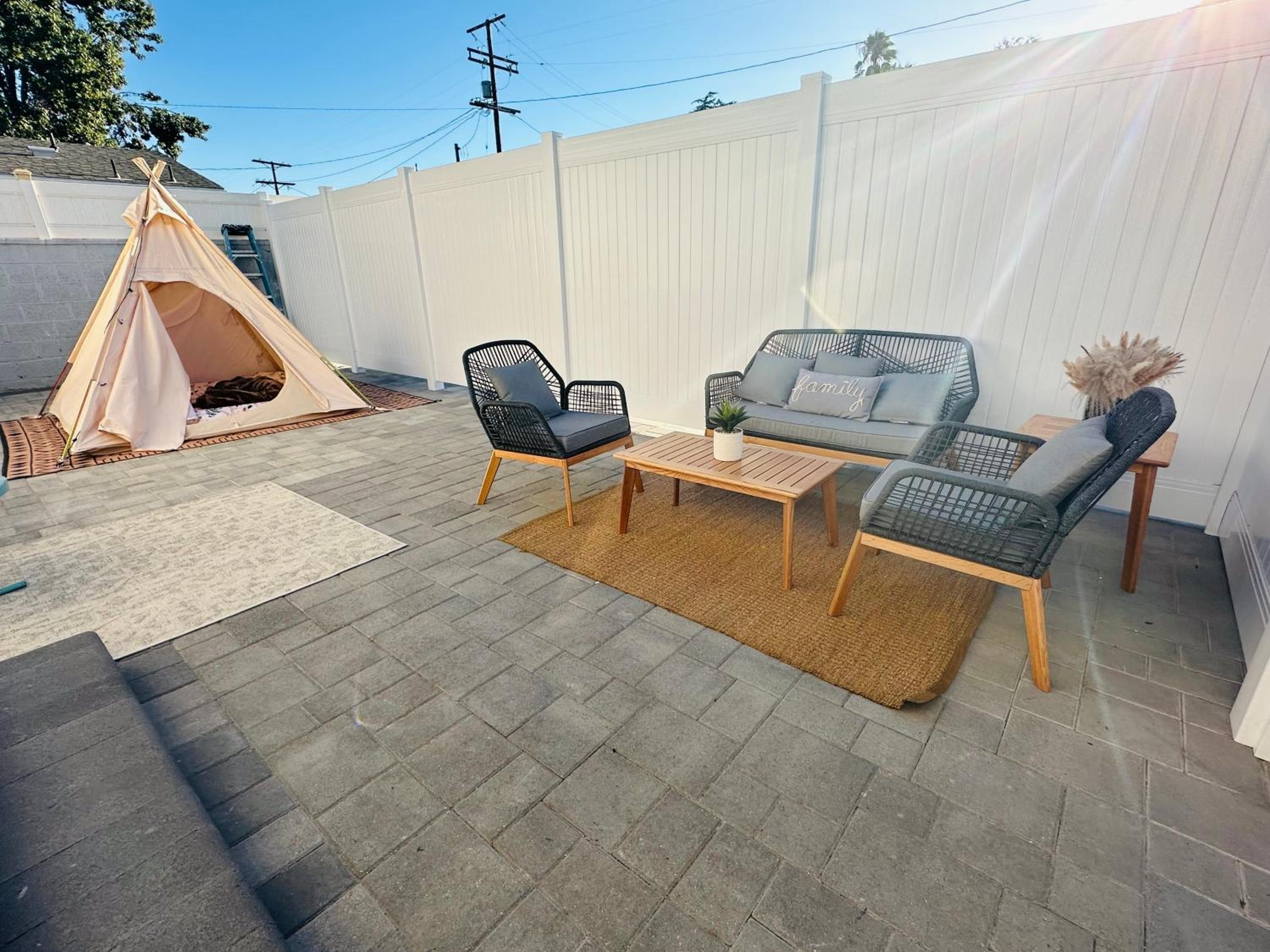 The Hollywood Zen Retreat with a Glamp tent near Universal Studios view 3