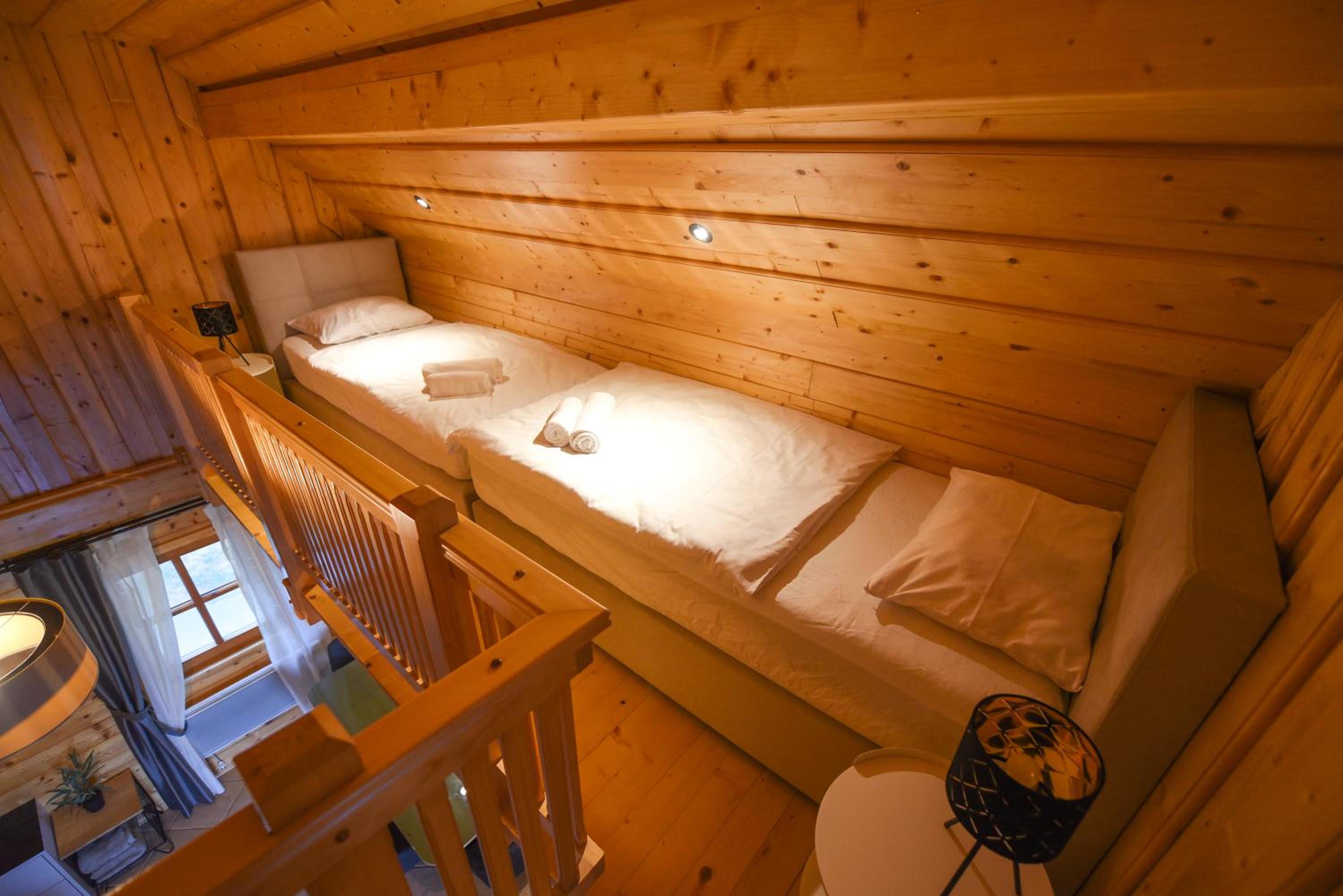 Wooden Cottage Baznik with Hot Tub view 5