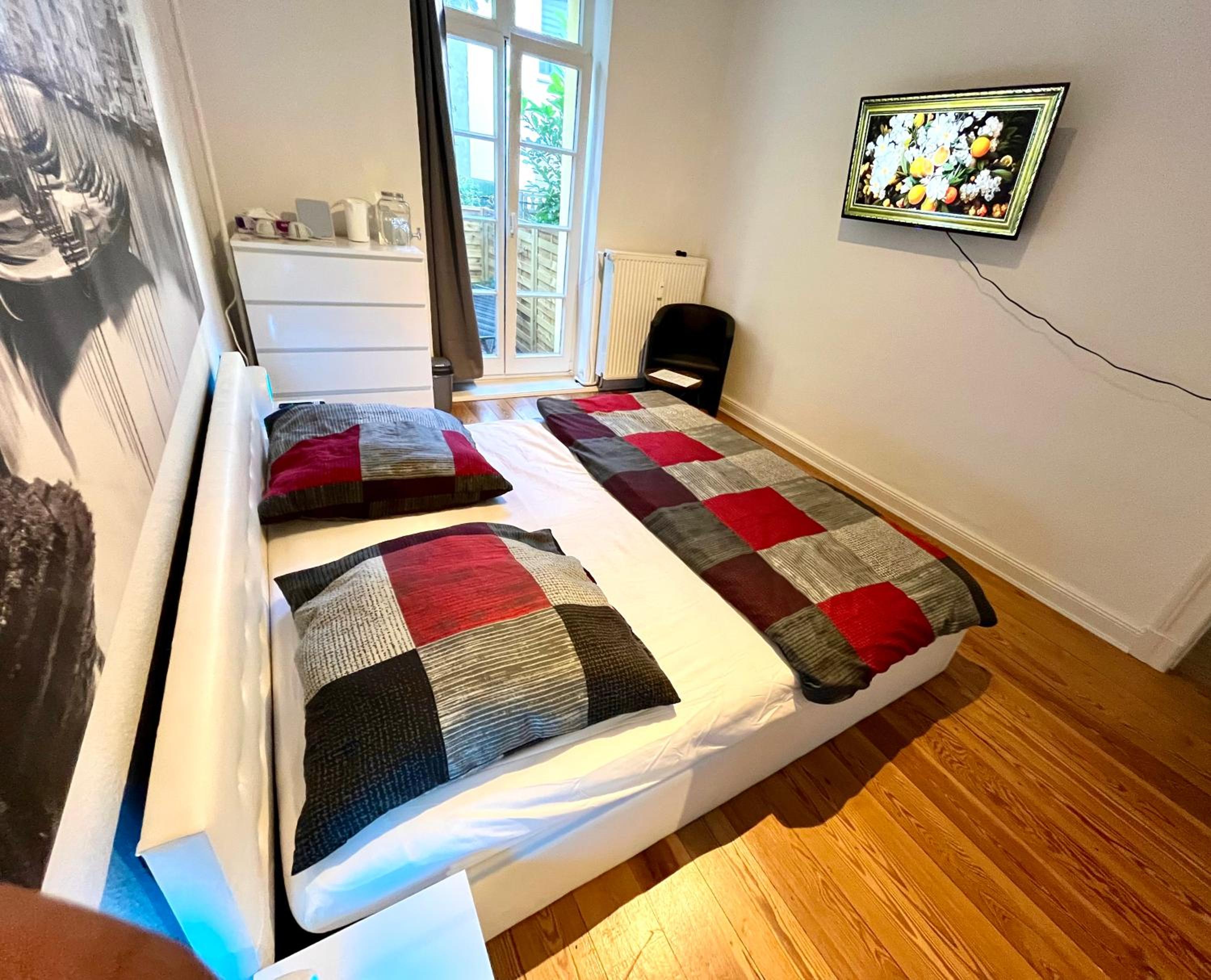 Zentral gelegenes Doppelzimmer mit Terrasse