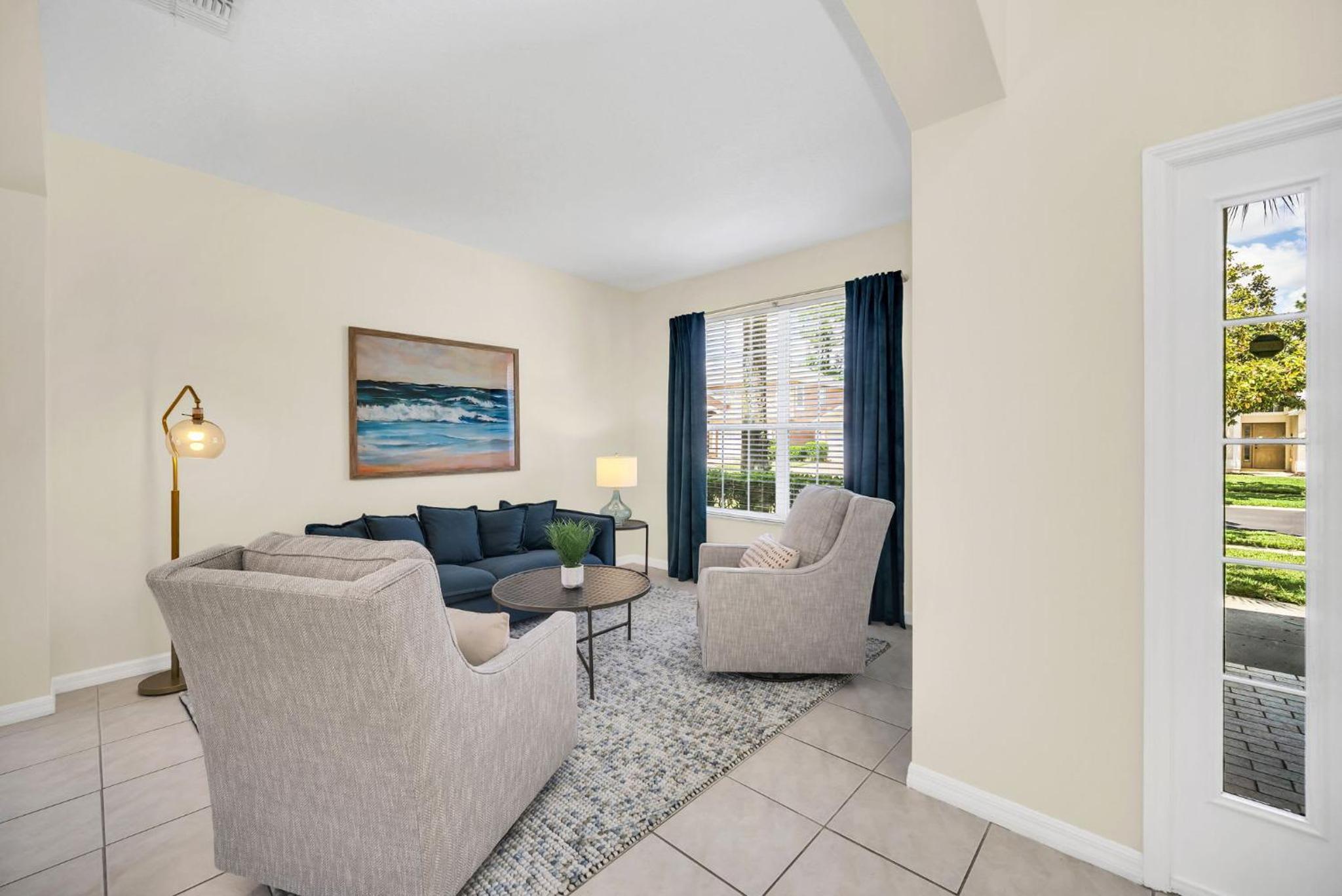 Family Villa with Private Pool Game Room & Themed Rooms view 5
