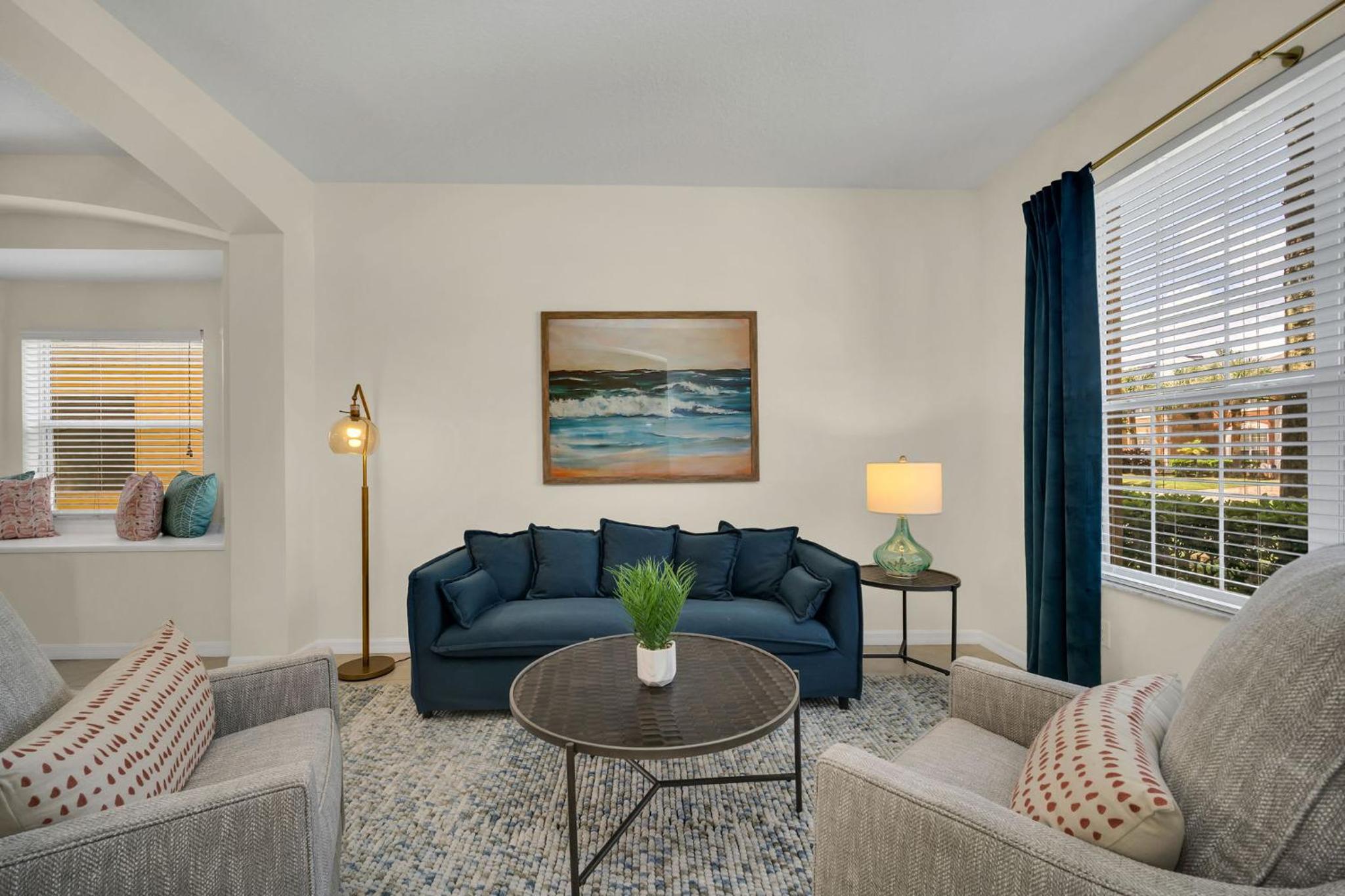 Family Villa with Private Pool Game Room & Themed Rooms view 3