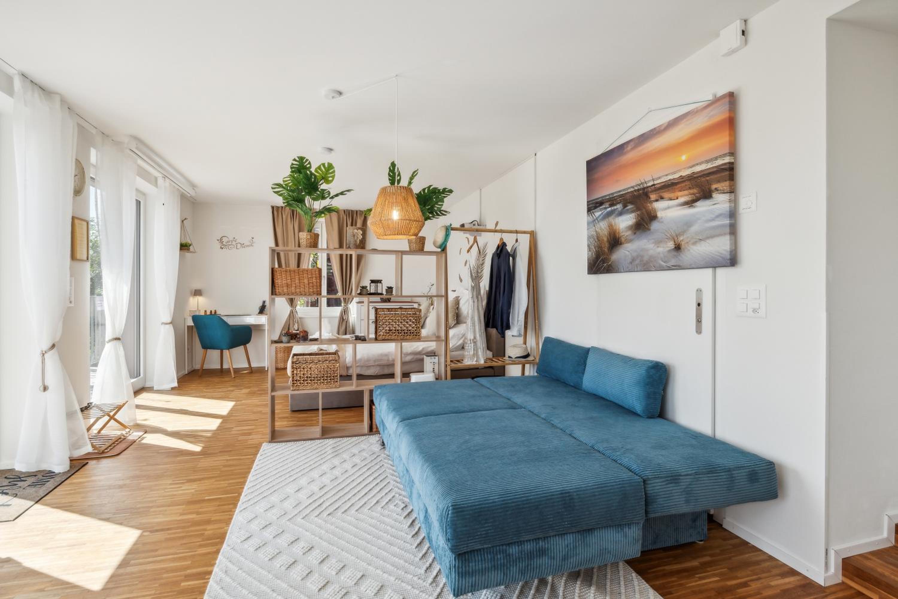 ReMo I Business I Family Apartment I 1-4 Personen - Aare Blick, nahe Altstadt I Beamer - 99