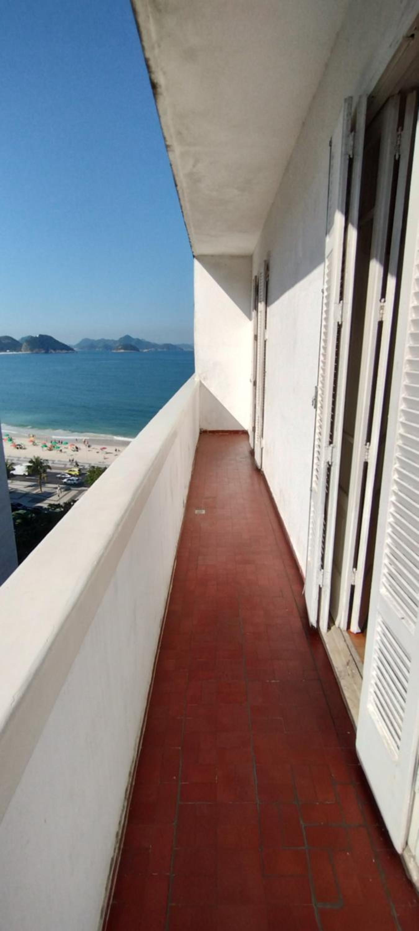 Vista Praia de Copacabana Quarto Lilas 101