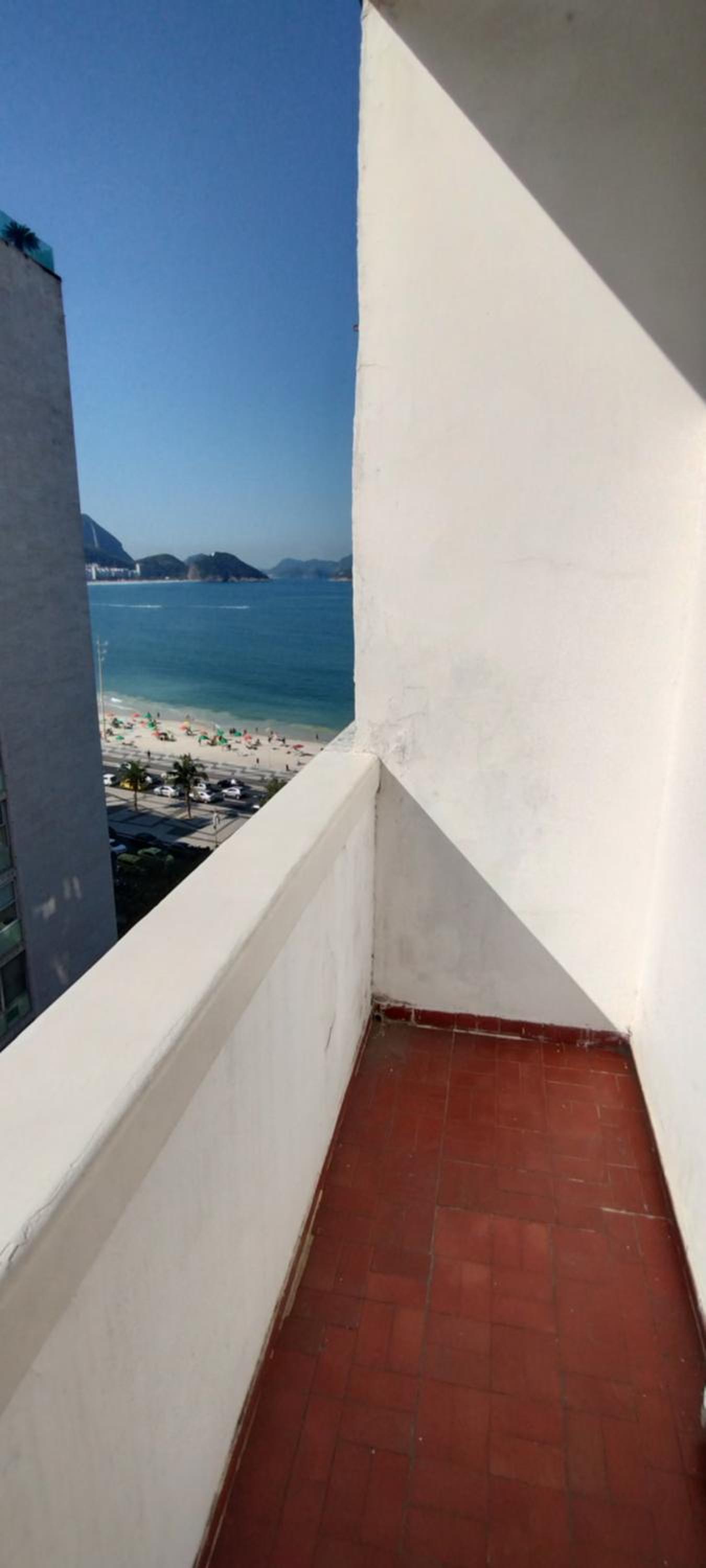 Vista Praia de Copacabana Quarto Lilas 101