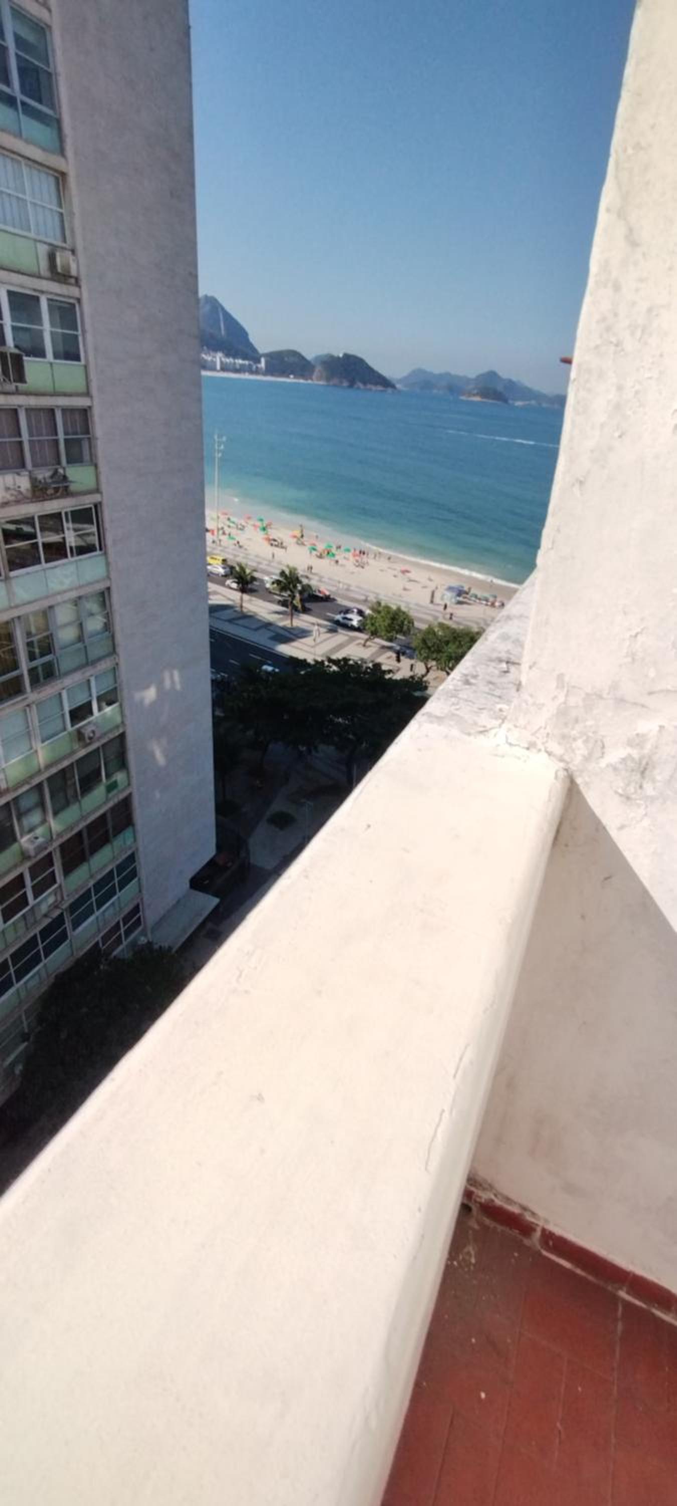 Vista Praia de Copacabana Quarto Lilas 101