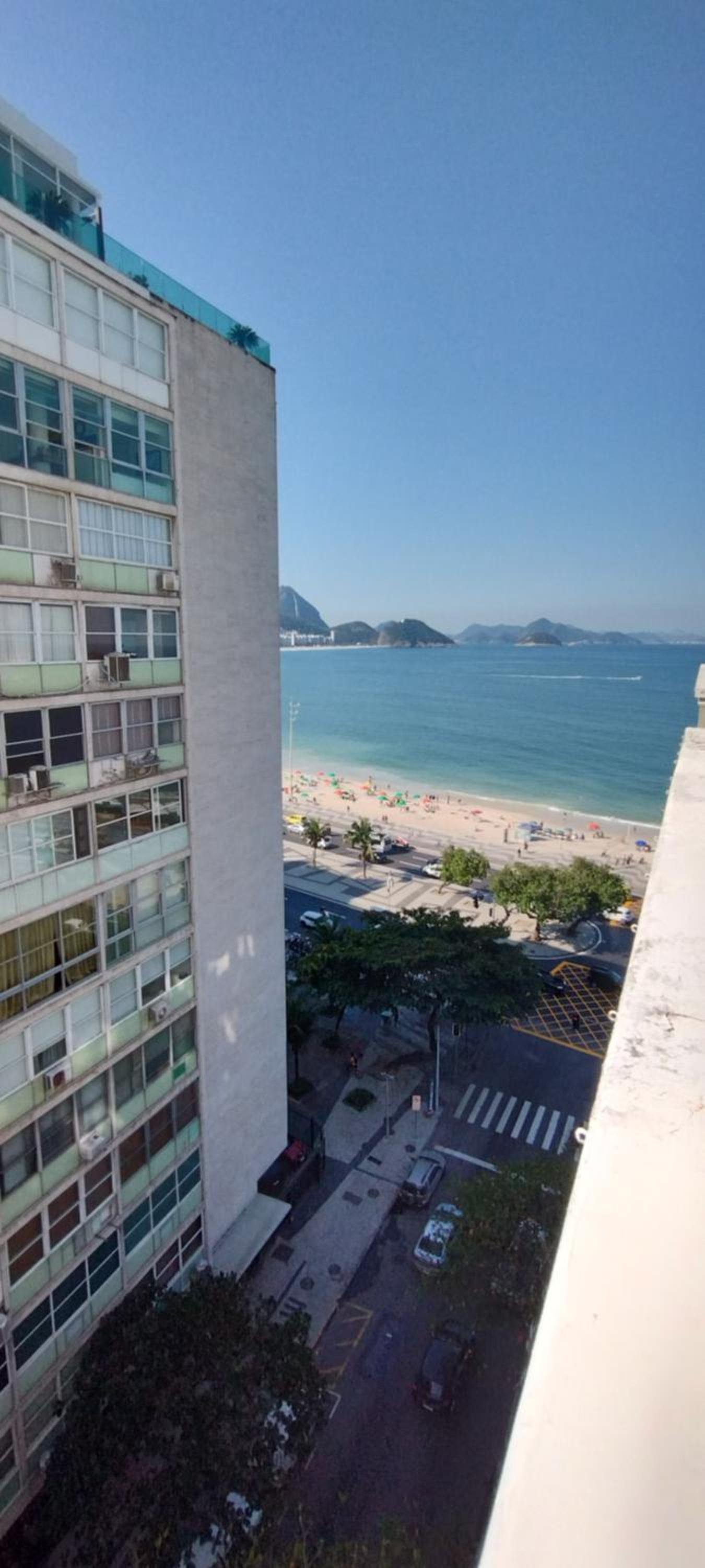 Vista Praia de Copacabana Quarto Lilas 101