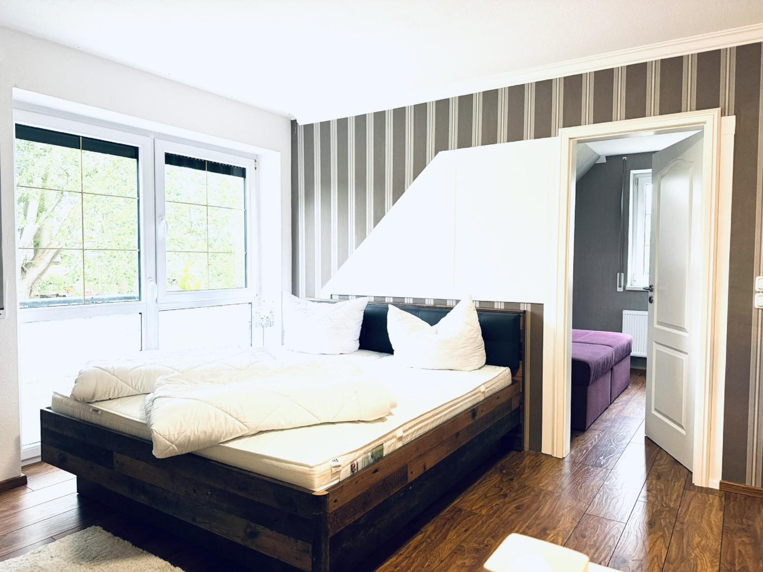 F-1112 Ferienwohnung Lobbe FeWo 01 strandnah, Garten