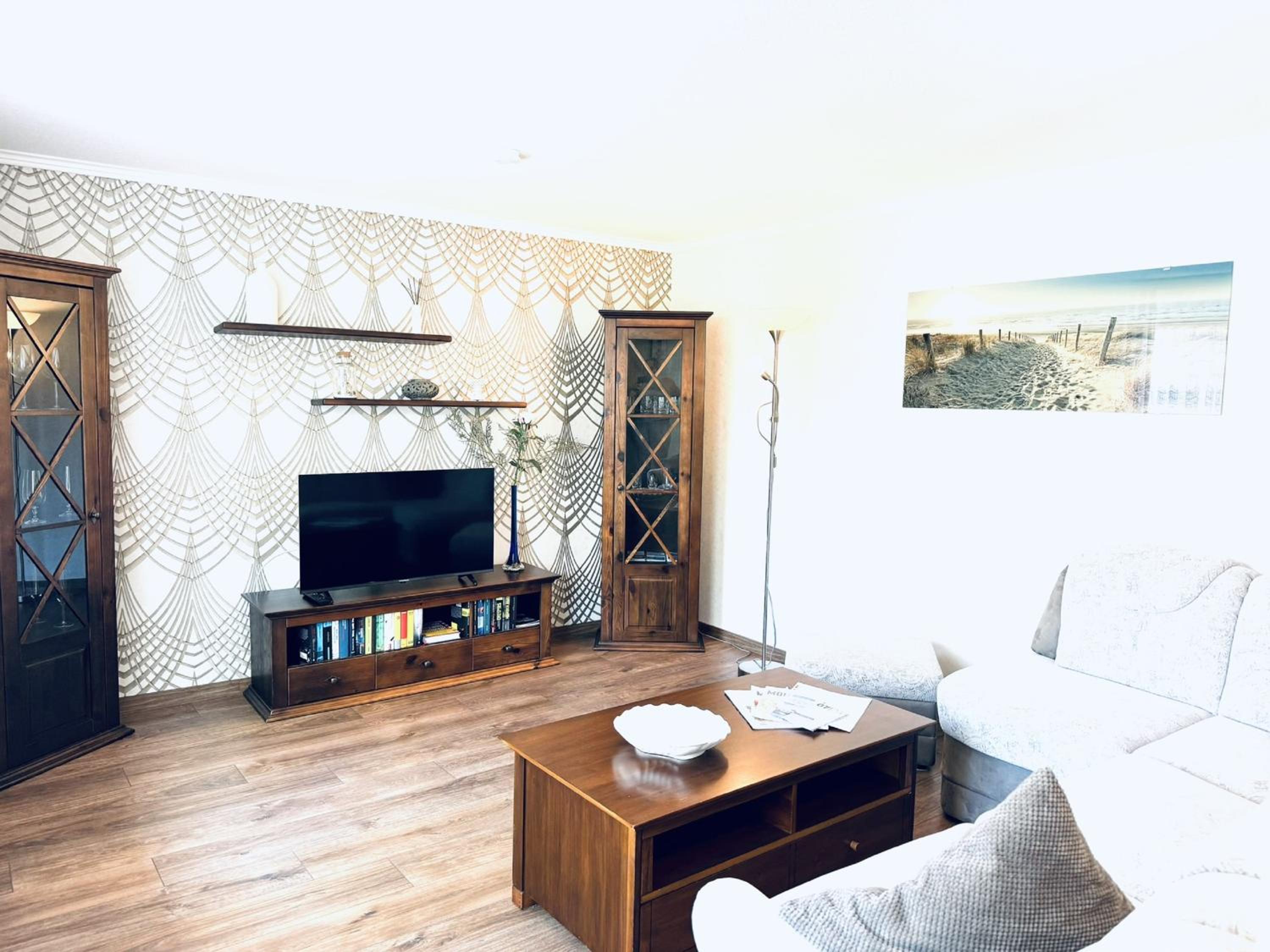 F-1112 Ferienwohnung Lobbe Haus strandnah, Terrasse