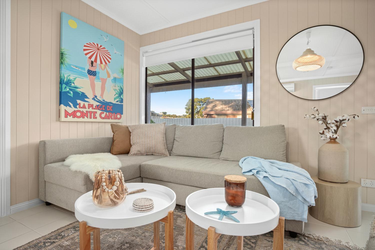 Exclusive Boho beach house on a large fenced block