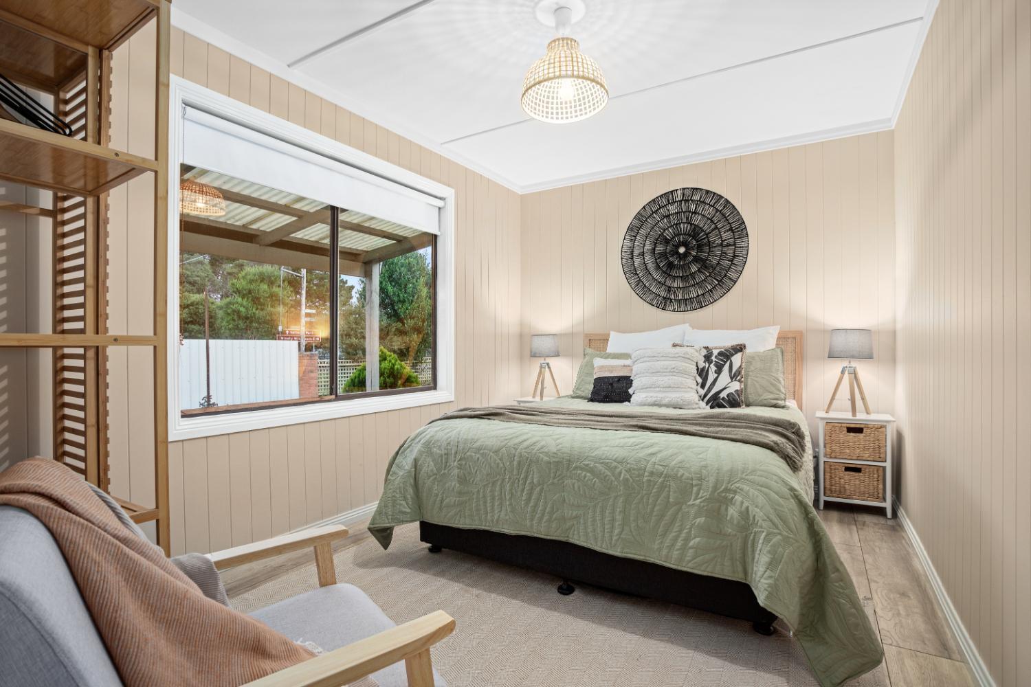 Exclusive Boho beach house on a large fenced block